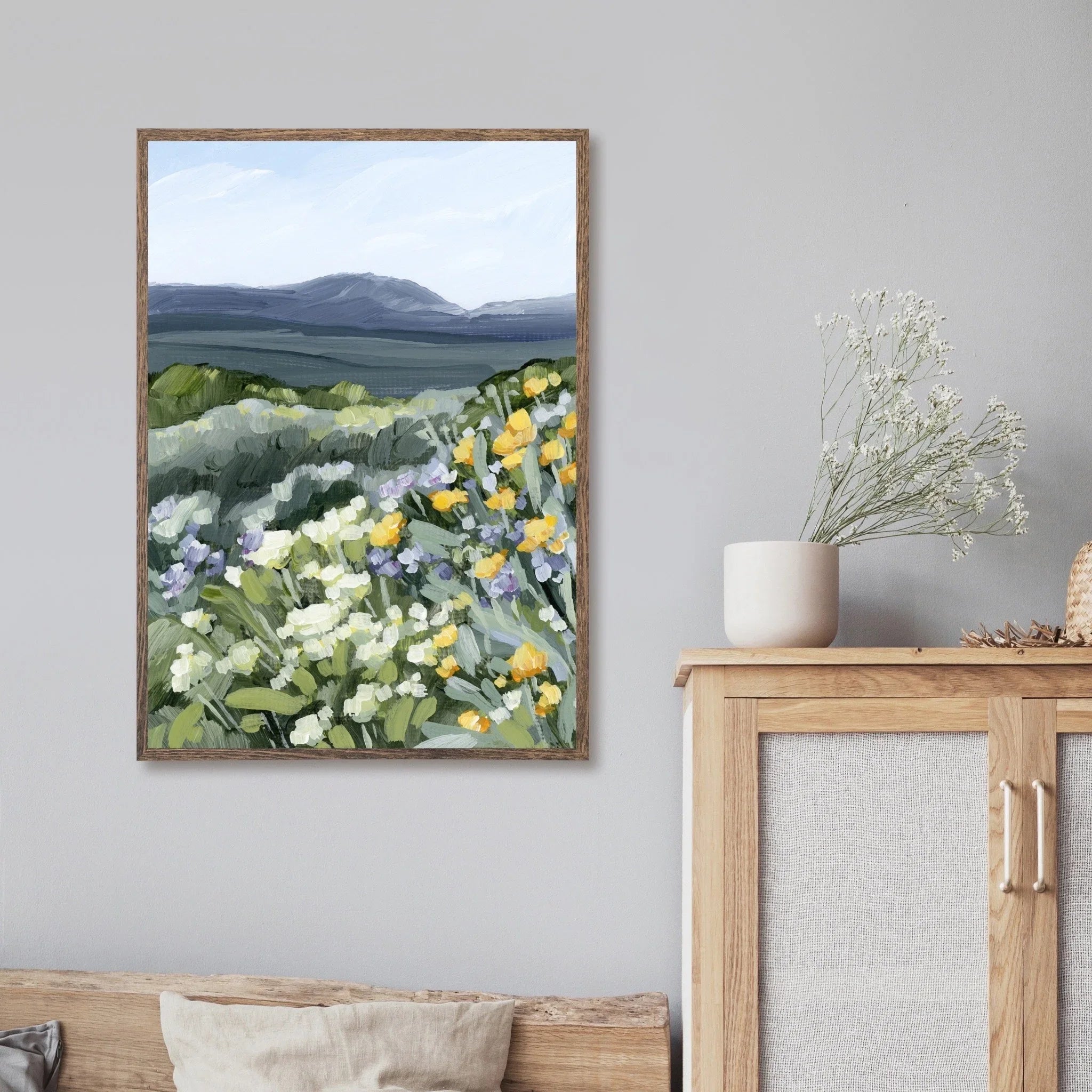 "Buffalo Mountain" Art Print - The Mayfair Hall