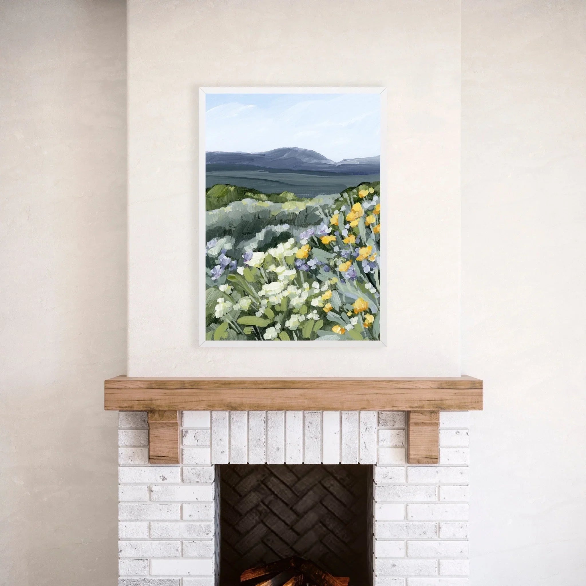 "Buffalo Mountain" Art Print - The Mayfair Hall