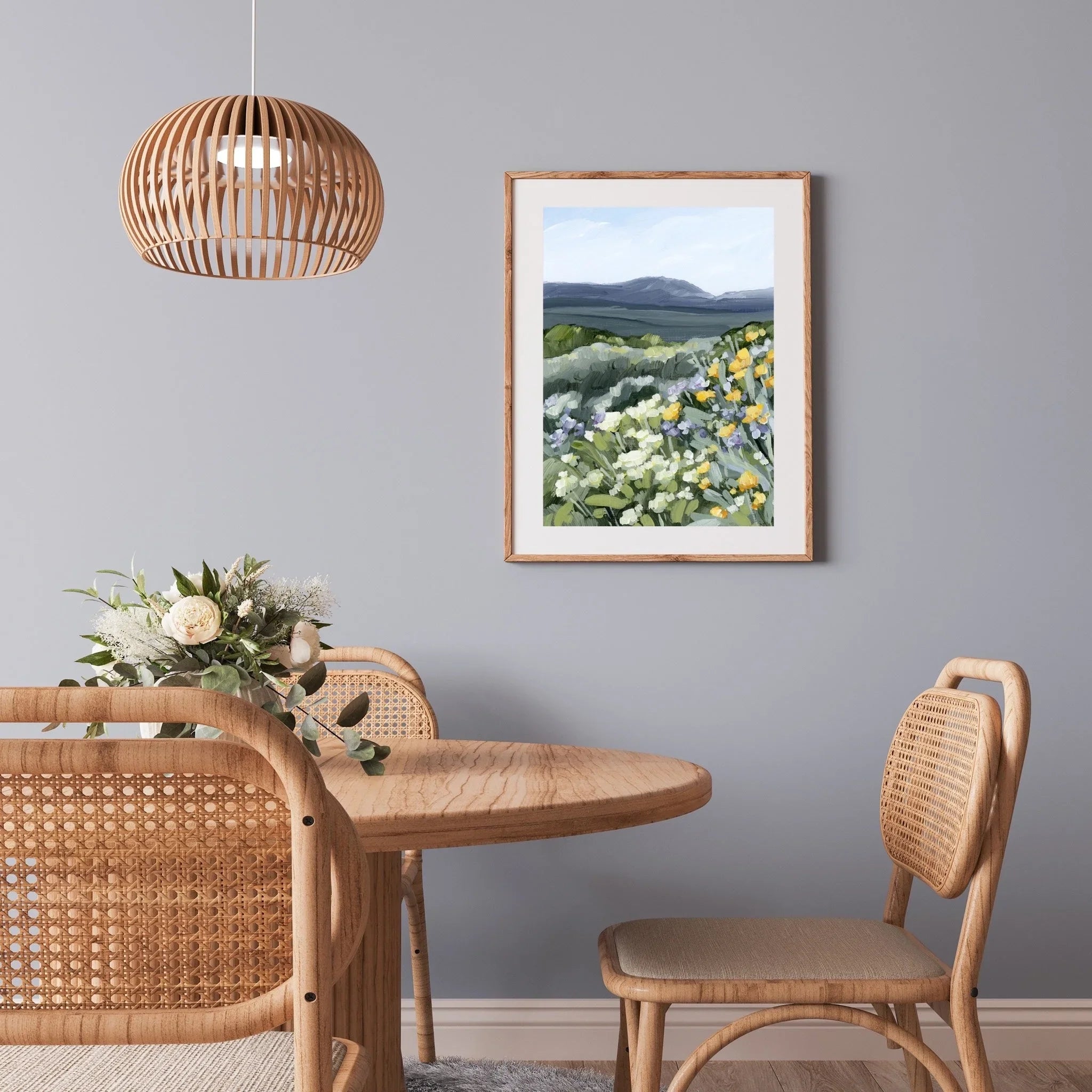 "Buffalo Mountain" Art Print - The Mayfair Hall