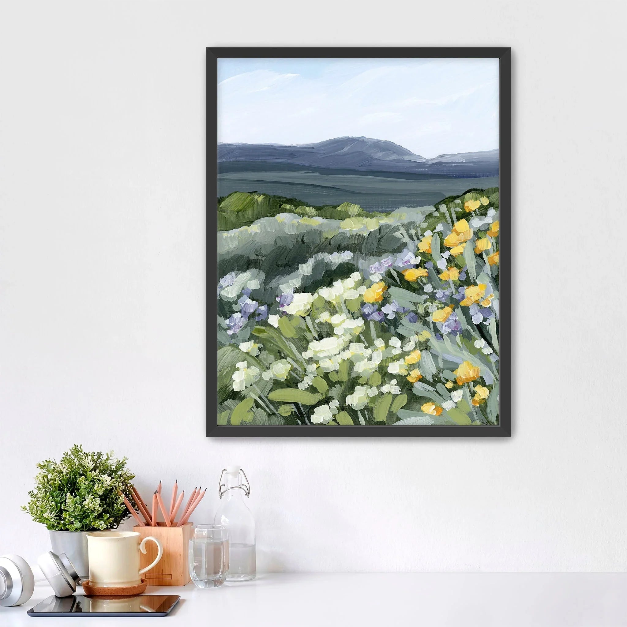 "Buffalo Mountain" Art Print - The Mayfair Hall