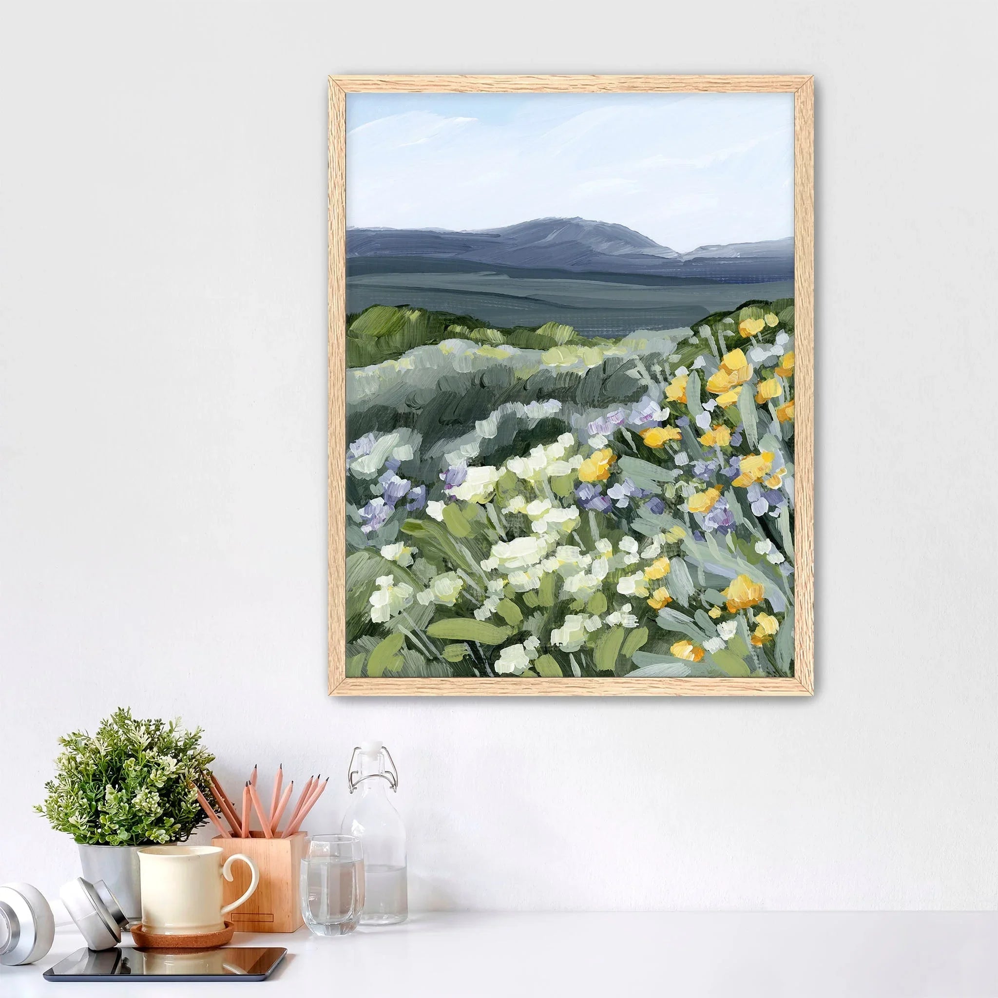 "Buffalo Mountain" Art Print - The Mayfair Hall