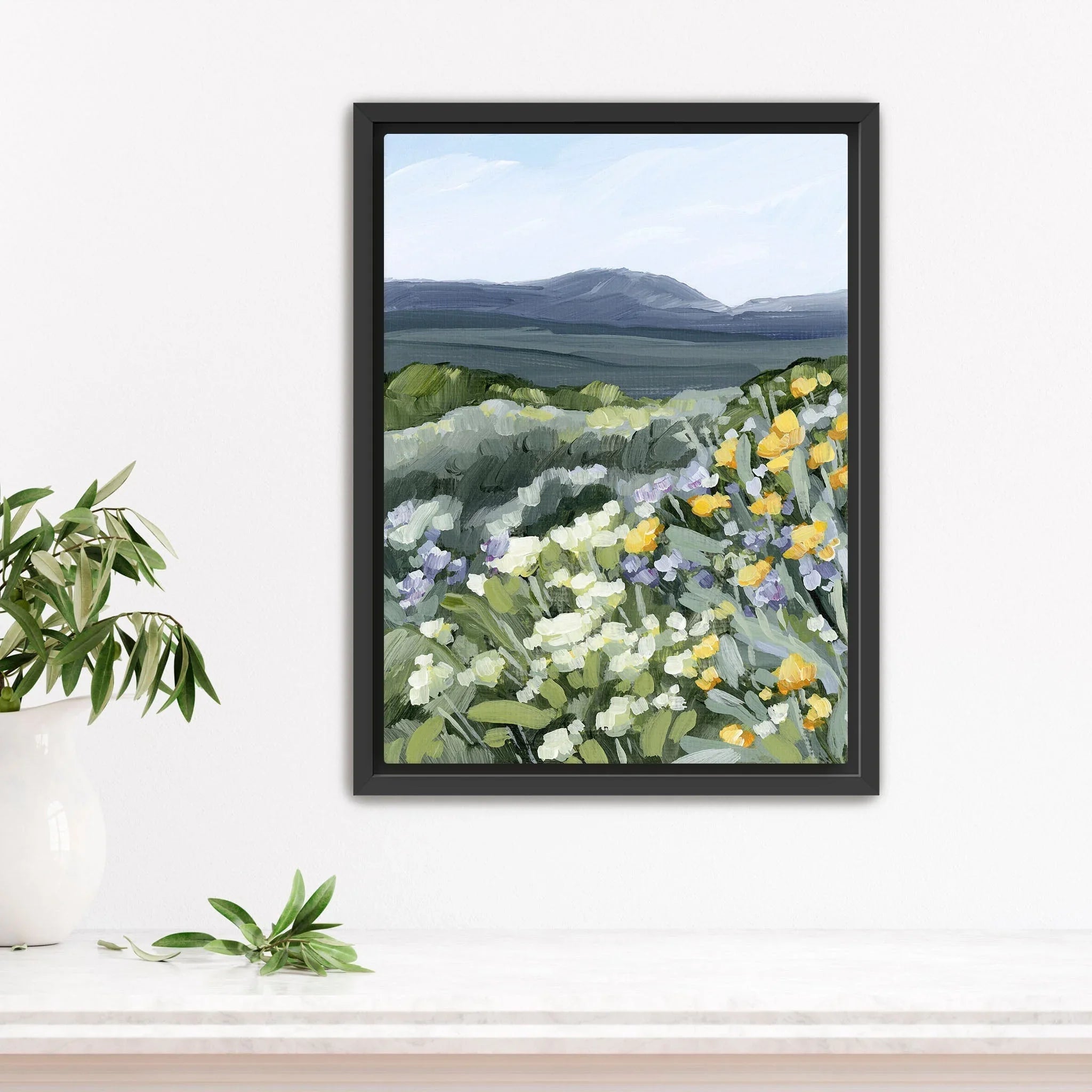 "Buffalo Mountain" Art Print - The Mayfair Hall