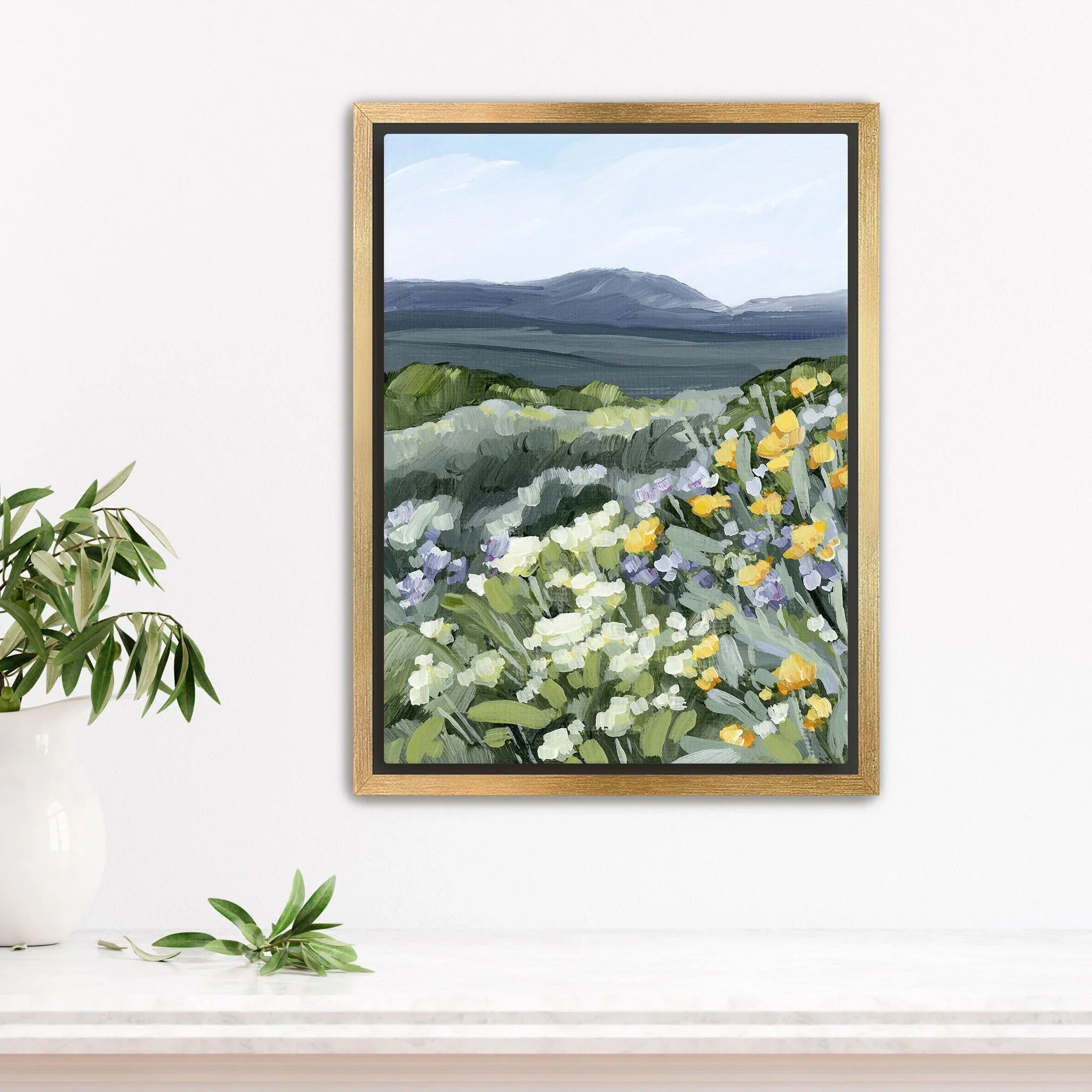 "Buffalo Mountain" Art Print - The Mayfair Hall
