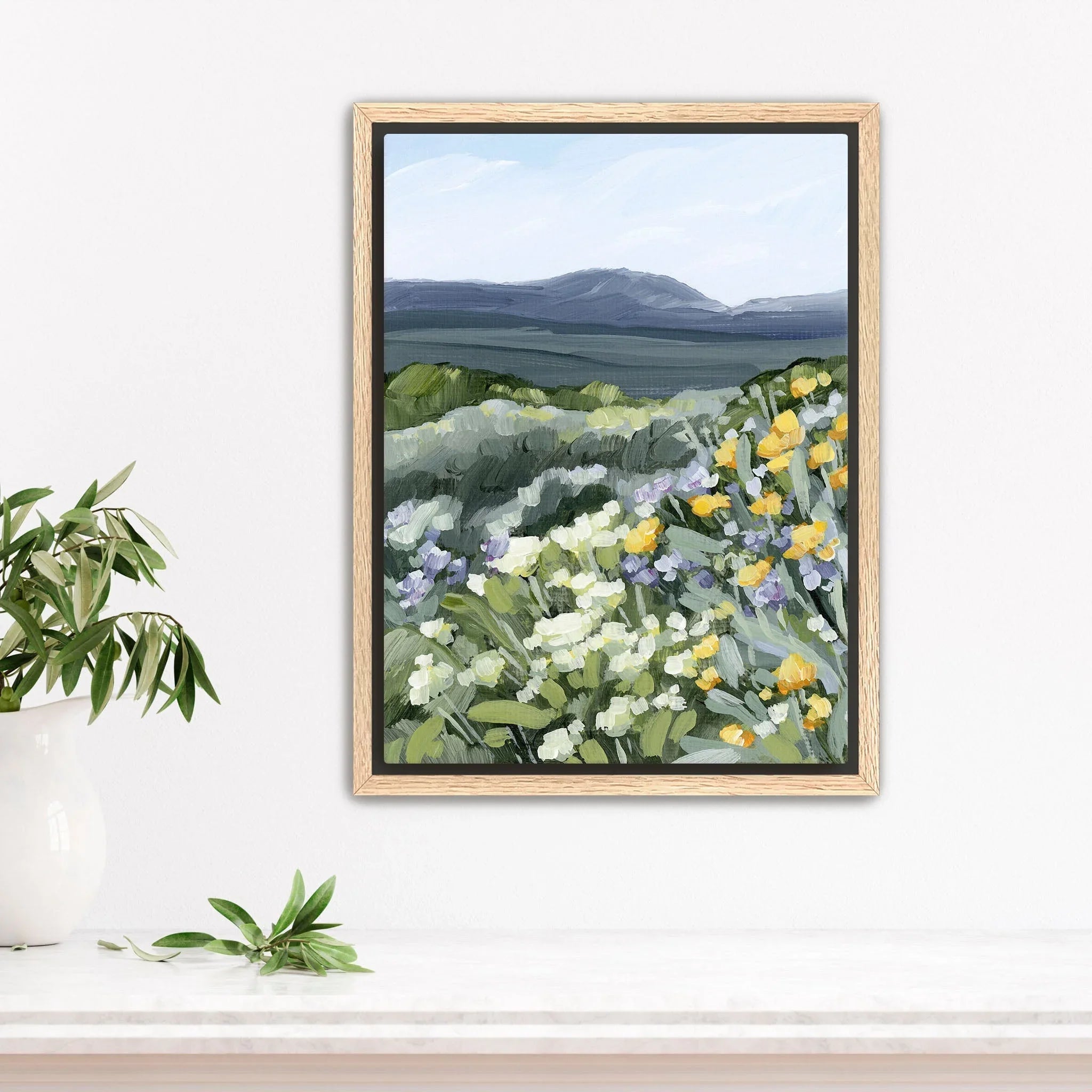 "Buffalo Mountain" Art Print - The Mayfair Hall
