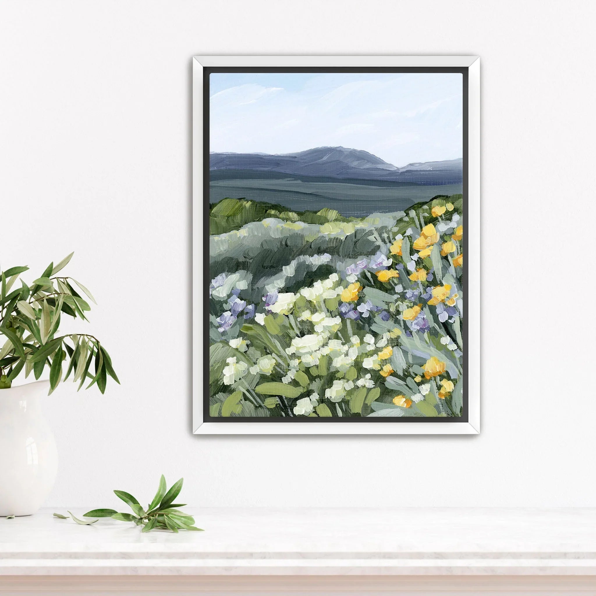 "Buffalo Mountain" Art Print - The Mayfair Hall