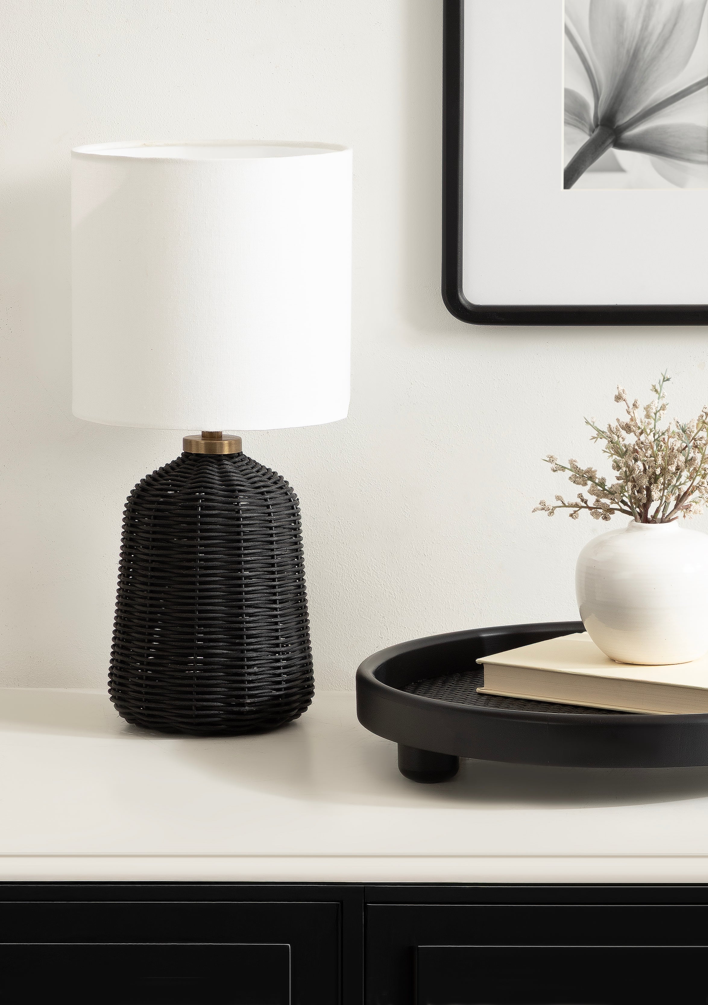 Wylla Rattan Table Lamp