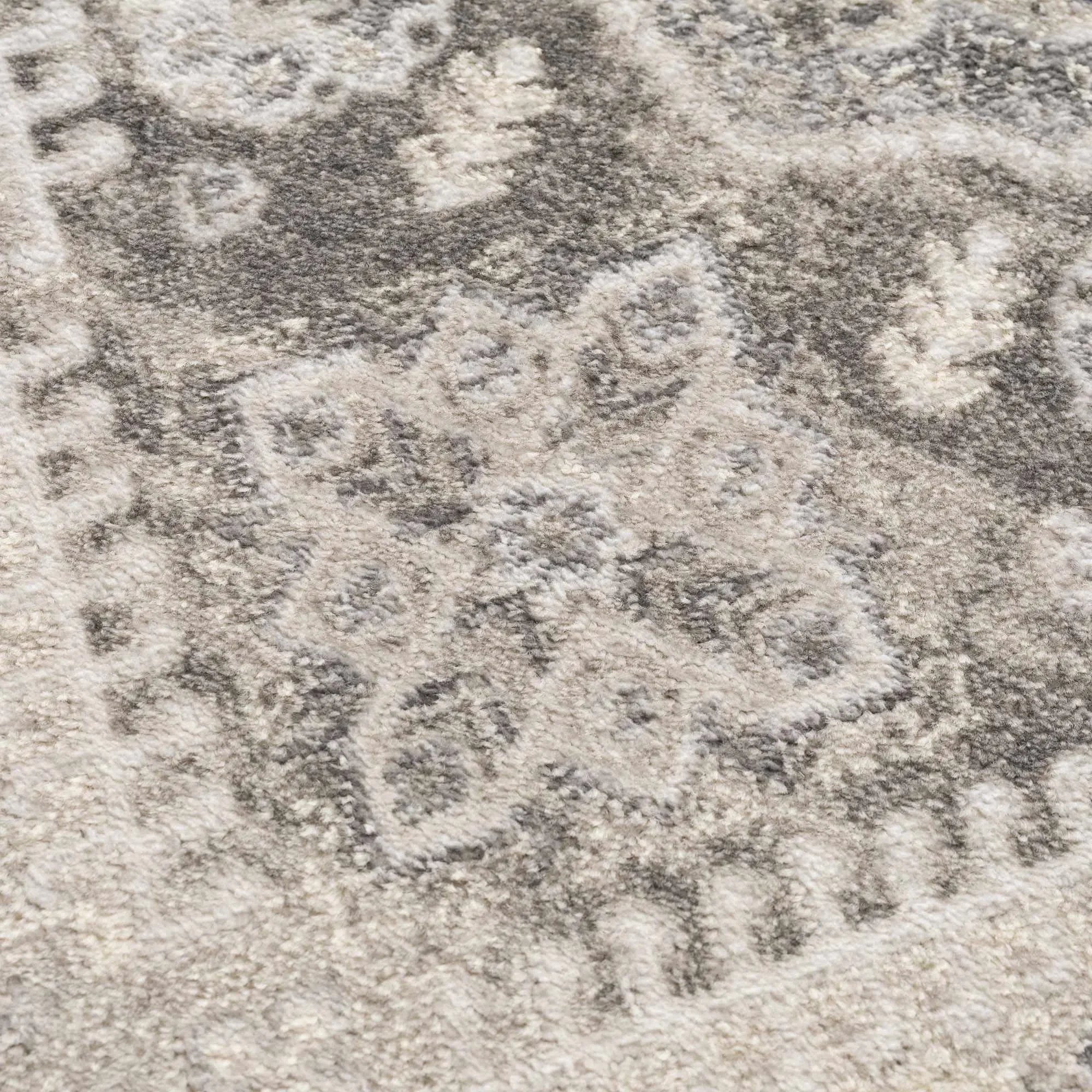 Brend Taupe Medallion Area Rug - The Mayfair Hall