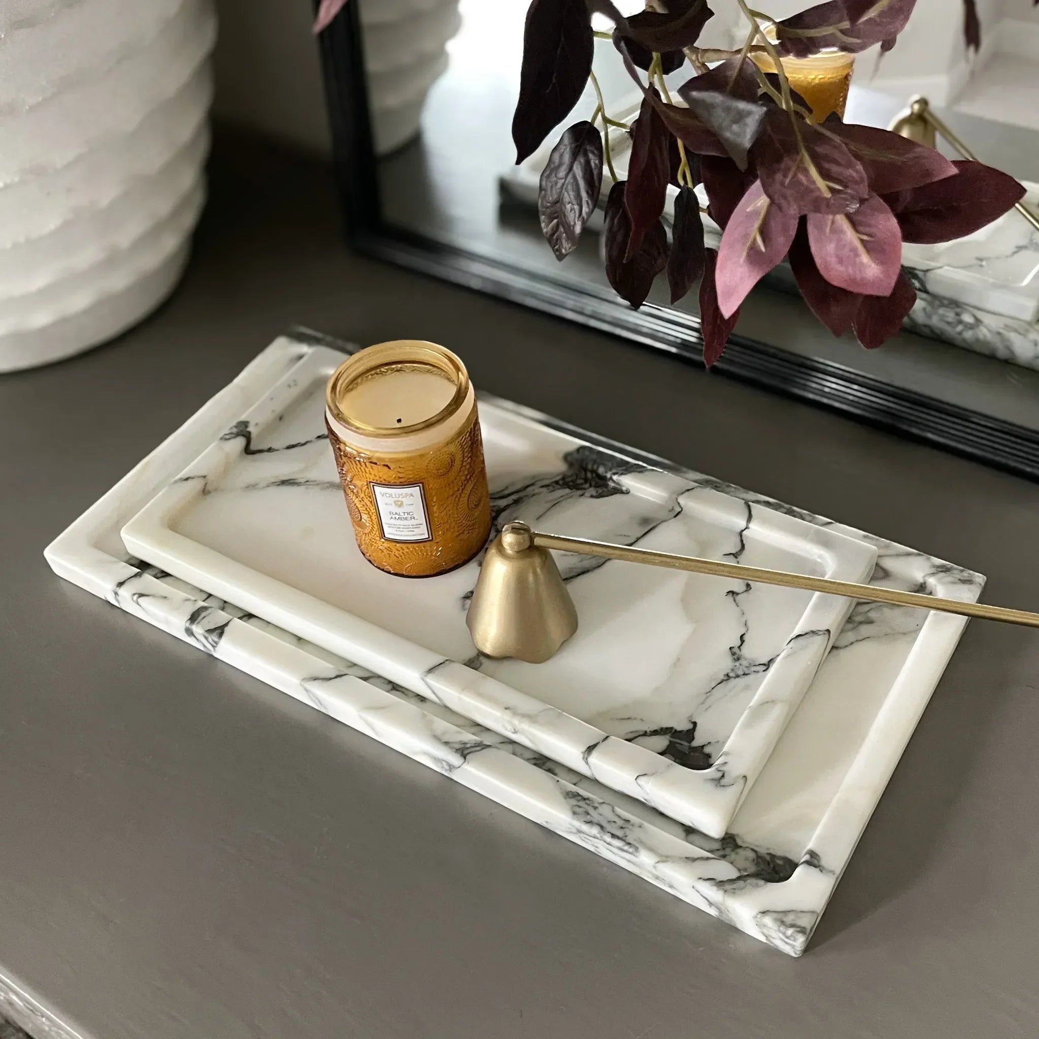 Calacatta Borghini Marble Tray - The Mayfair Hall