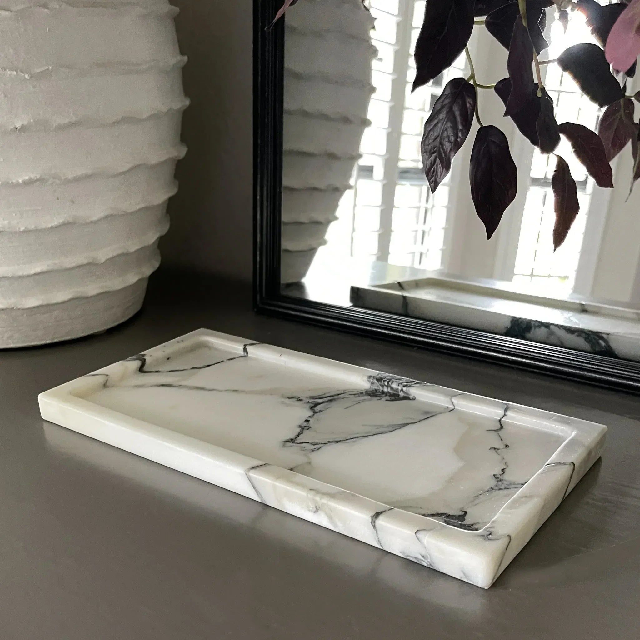 Calacatta Borghini Marble Tray - The Mayfair Hall
