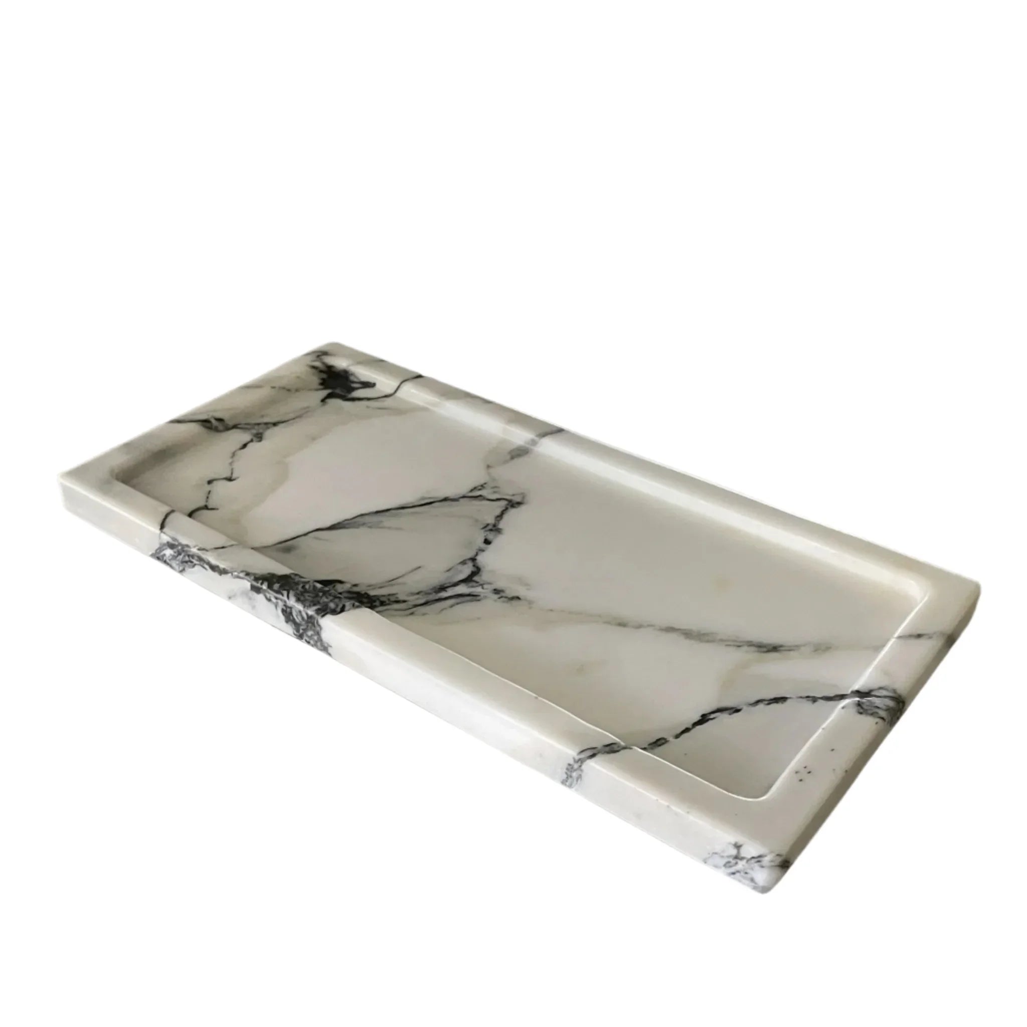 Calacatta Borghini Marble Tray - The Mayfair Hall