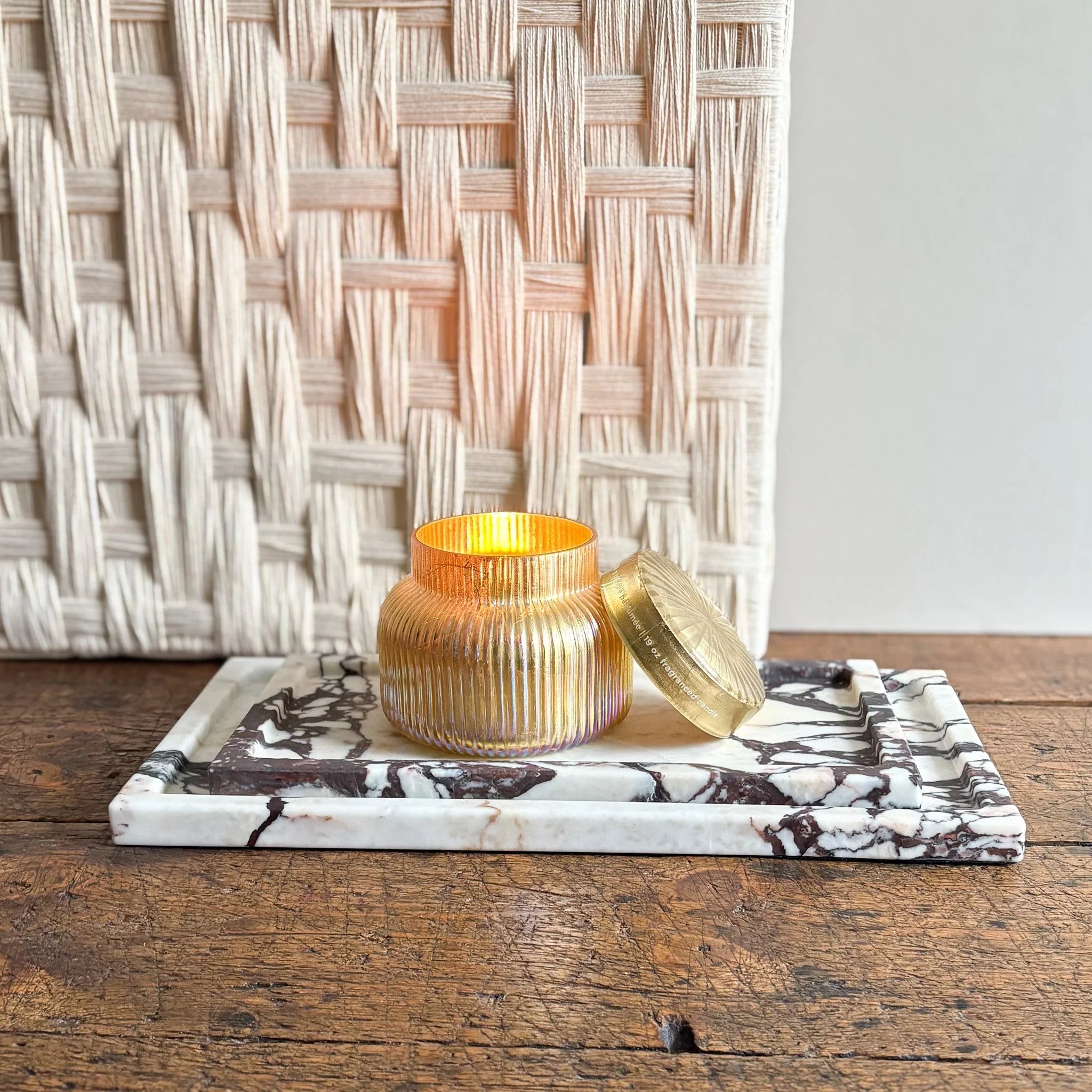 Calacatta Viola Marble Tray - The Mayfair Hall