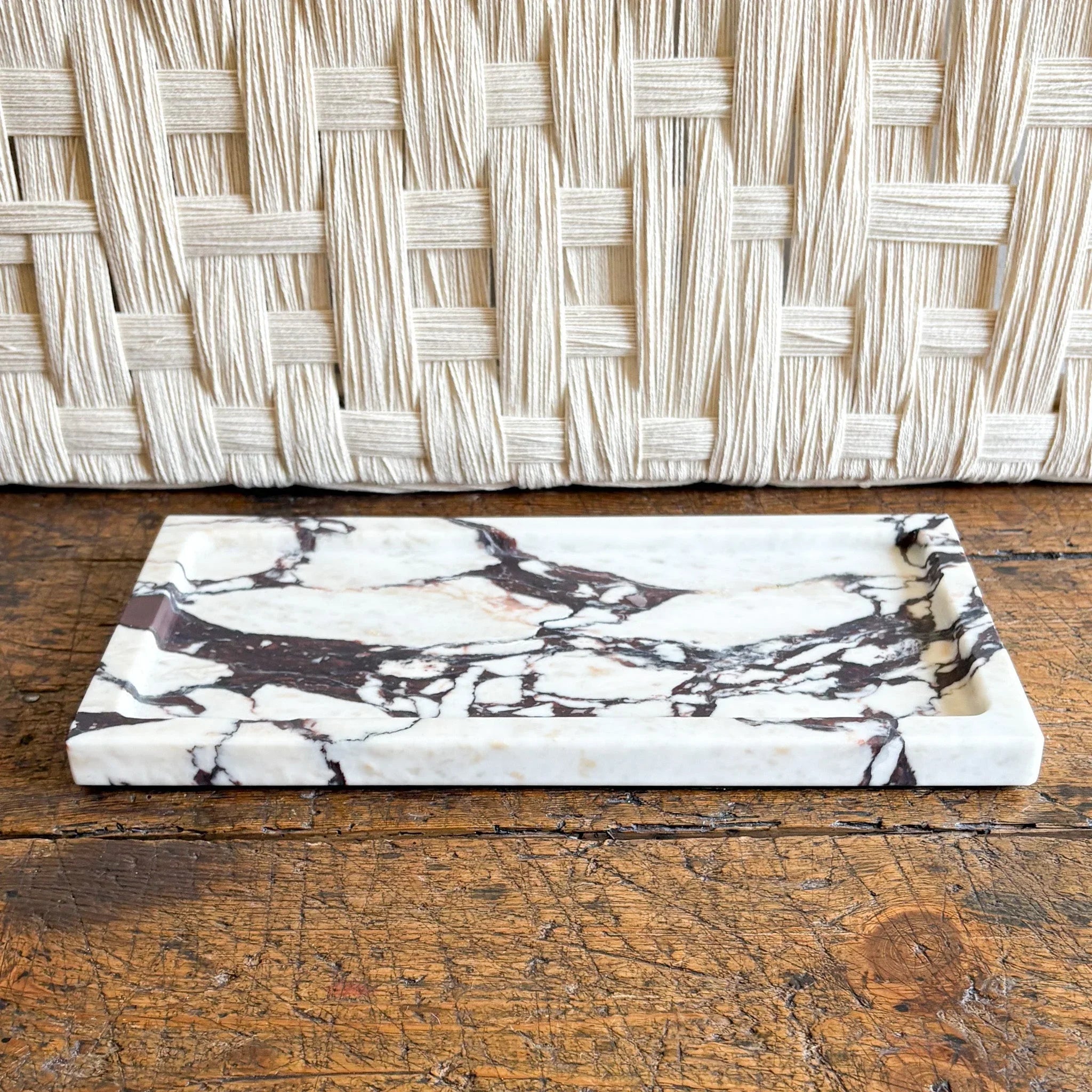 Calacatta Viola Marble Tray - The Mayfair Hall