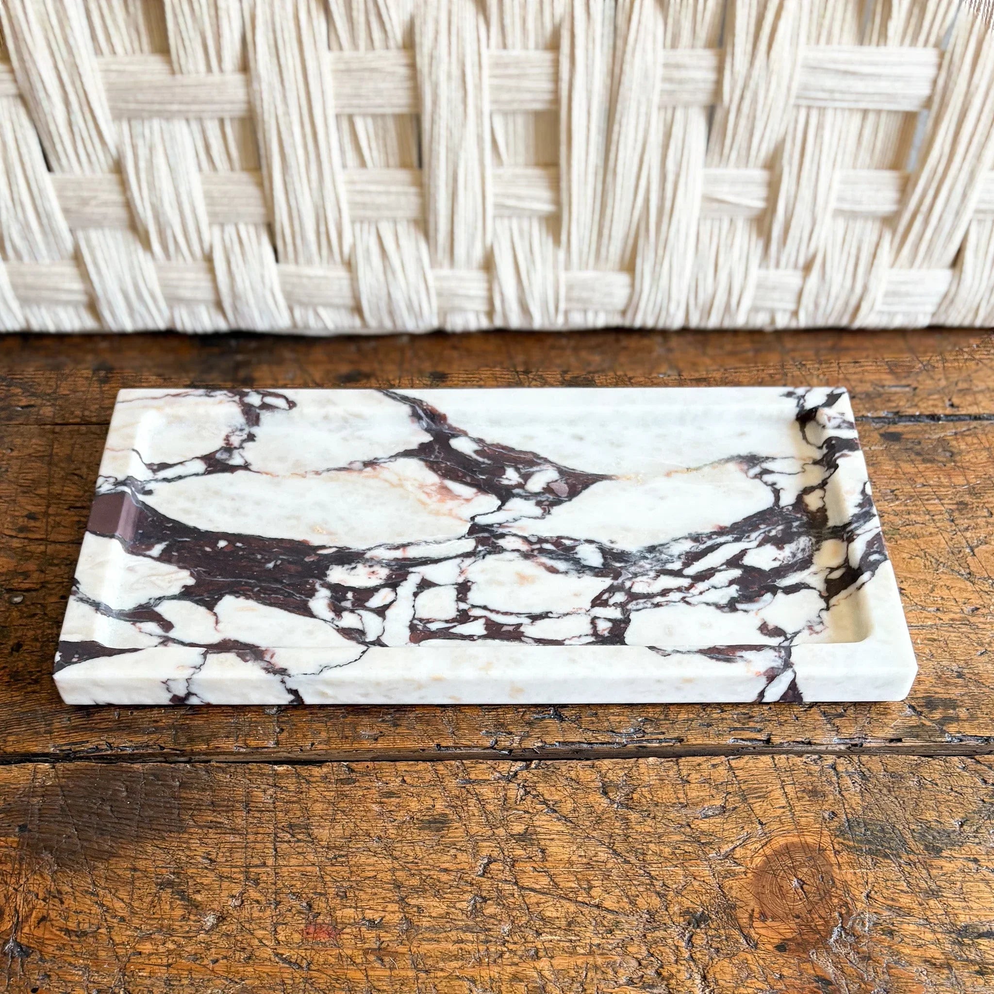 Calacatta Viola Marble Tray - The Mayfair Hall
