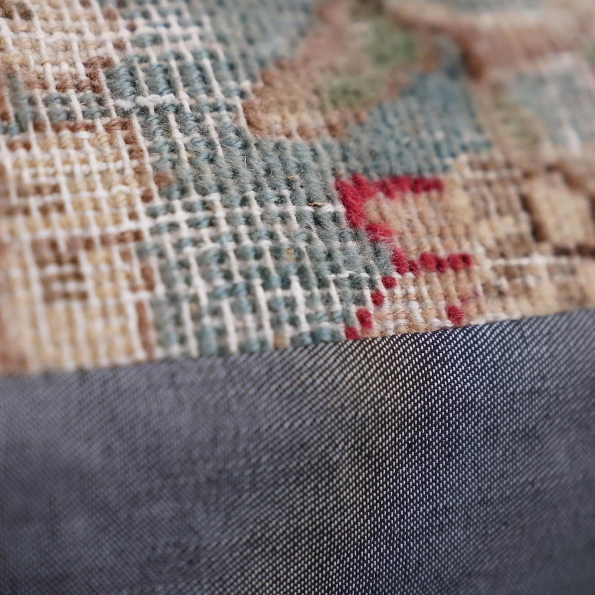 Canvello Antique Rug Custom Couch Cushion - 16"x24" - The Mayfair Hall