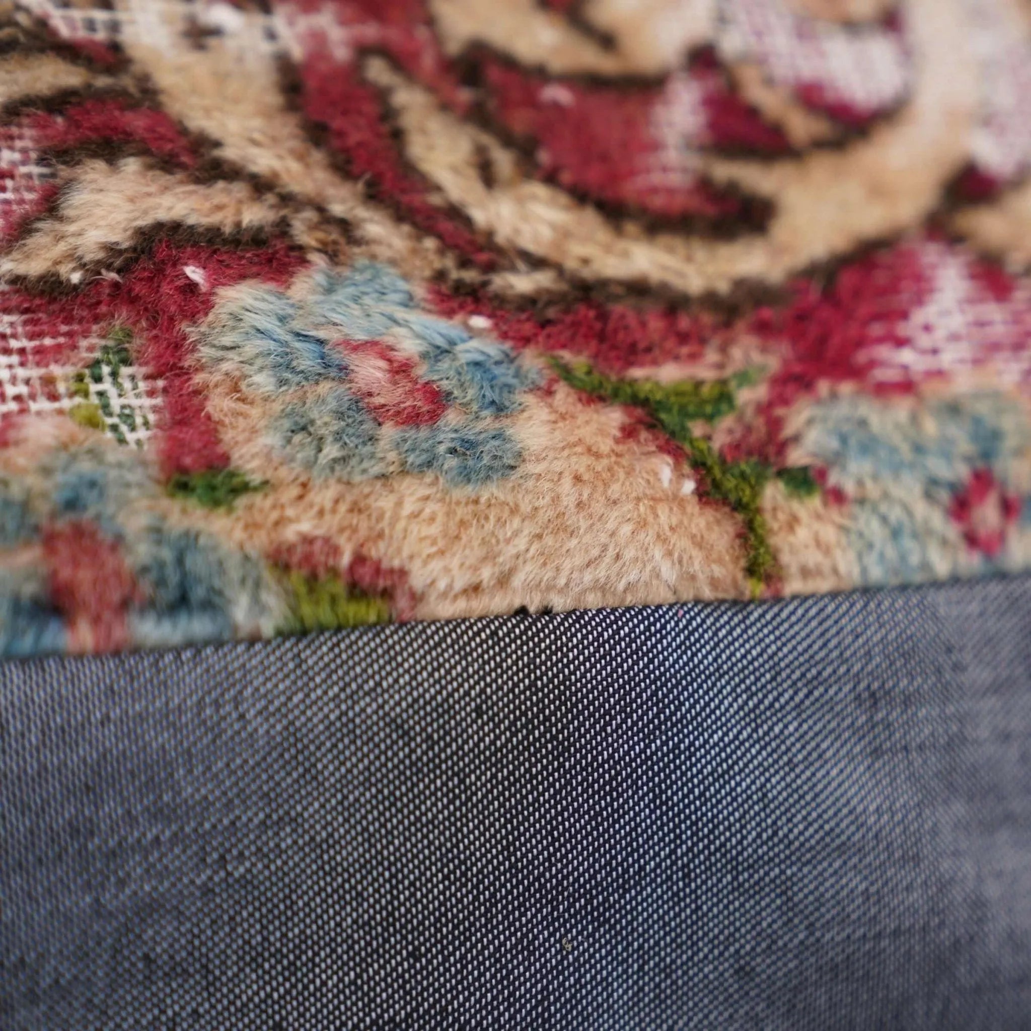 Canvello Antique Rug Organic Wool Pillow - 16"x24"