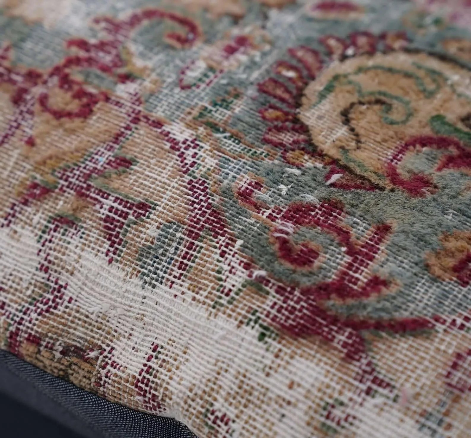 Canvello Antique Rug Sofa Cushion Covers With Zipper - 16"x24" - The Mayfair Hall
