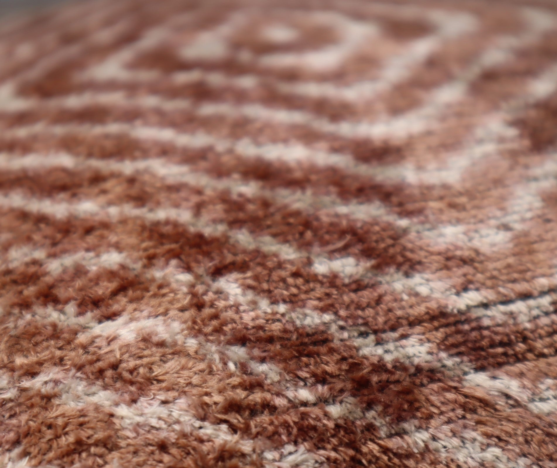 Silk Velvet Throw Pillow in Brown with Down Insert (16 x 16)