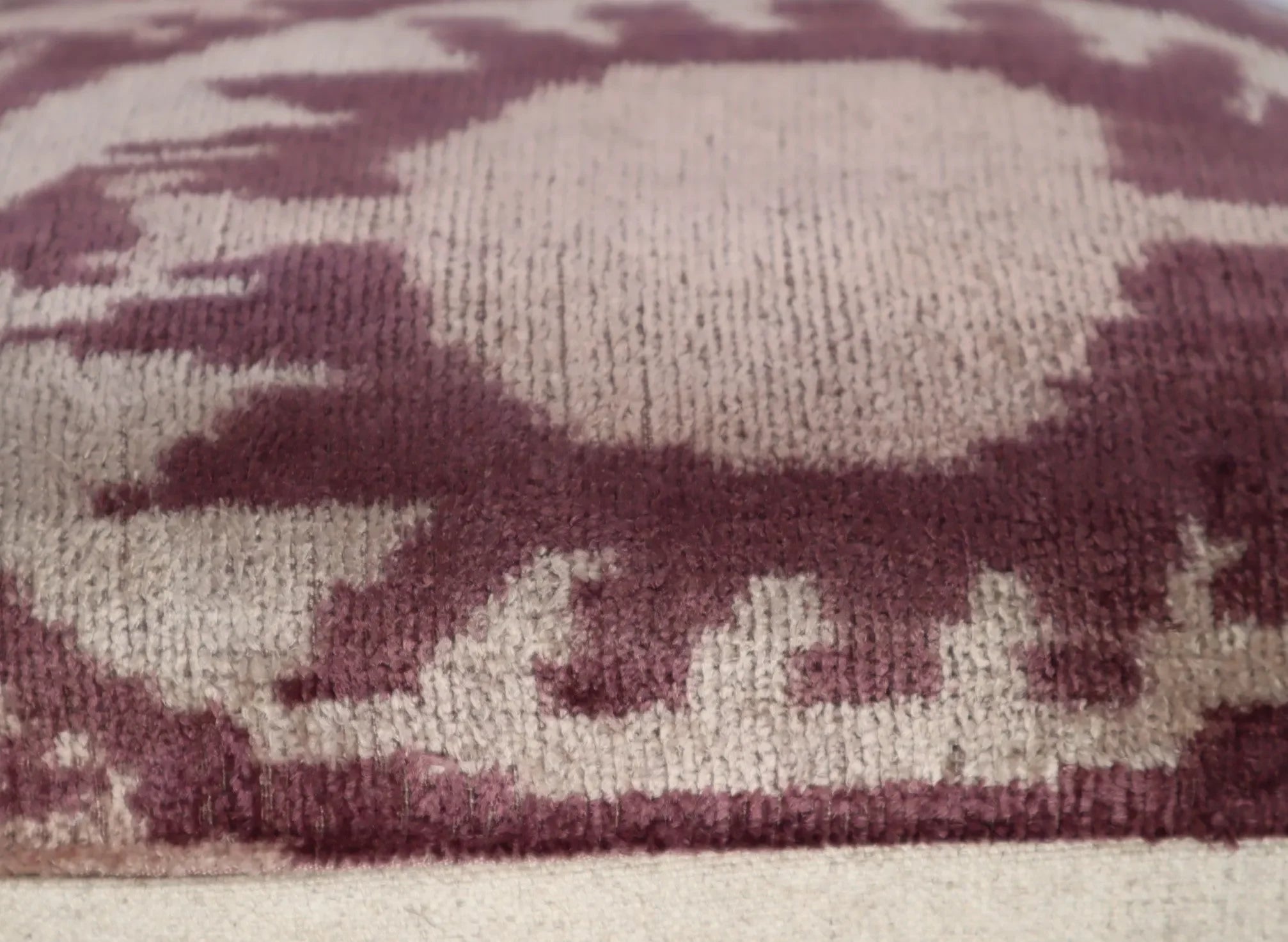 Canvello Decorative Brown BeigeThrow Pillow Down Feather Filled - 16x24 in - The Mayfair Hall