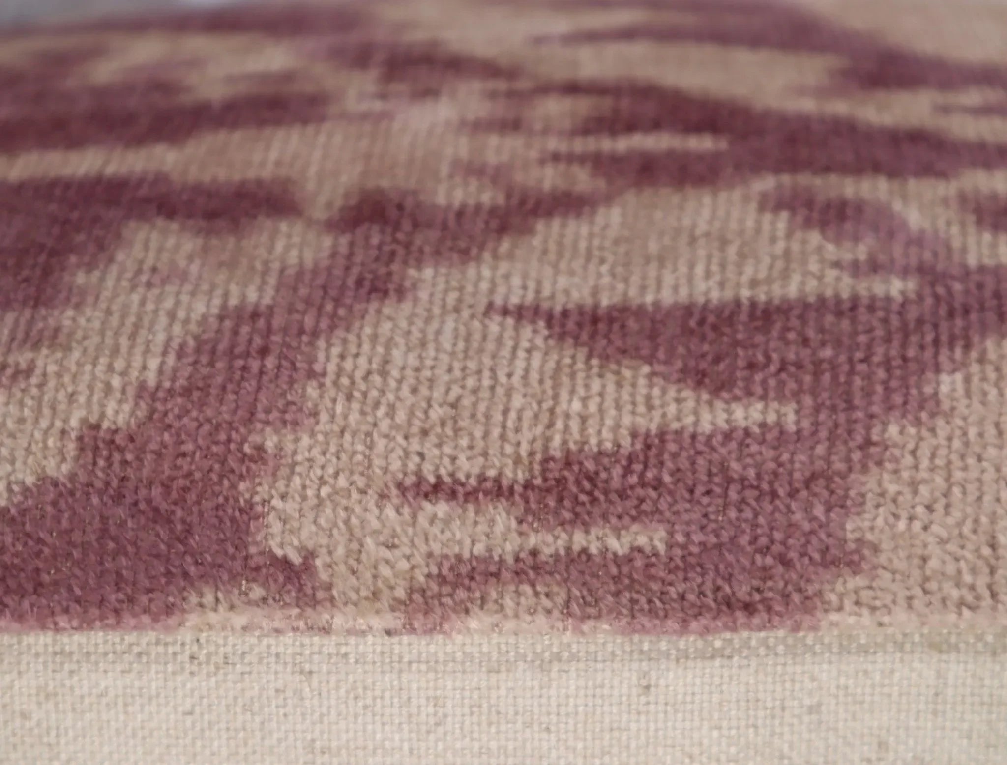 Canvello Decorative Brown BeigeThrow Pillow Down Feather Filled - 16x24 in - The Mayfair Hall