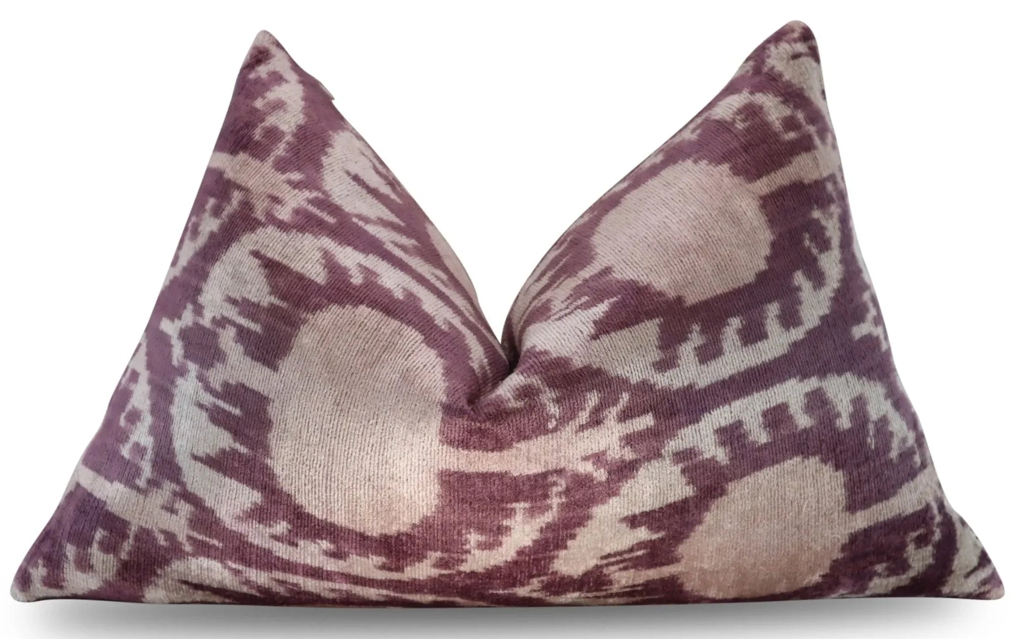 Canvello Decorative Brown BeigeThrow Pillow Down Feather Filled - 16x24 in - The Mayfair Hall