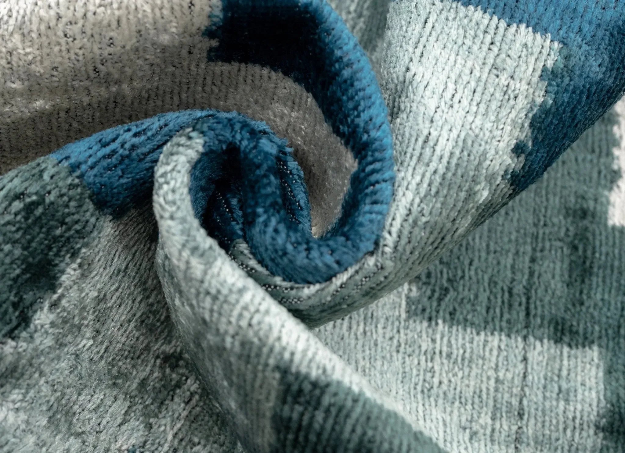 Canvello Decorative Navy Blue Gray Throw Pillow Down Filled - 16x24 in - The Mayfair Hall