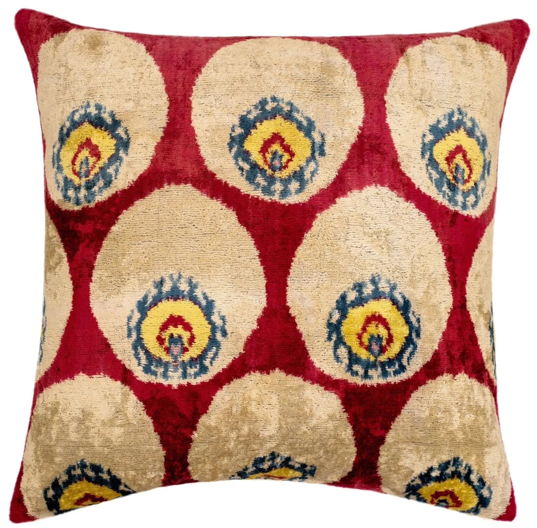 Canvello Decorative Pink Beige Throw Pillow - 24"x24" - The Mayfair Hall