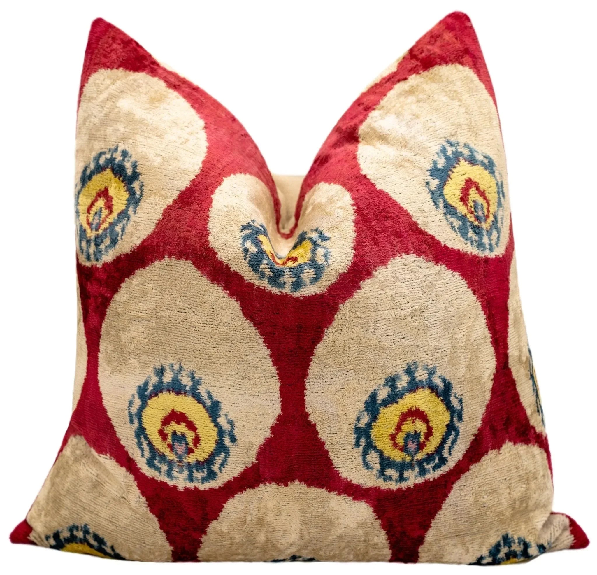 Canvello Decorative Pink Beige Throw Pillow - 24"x24" - The Mayfair Hall