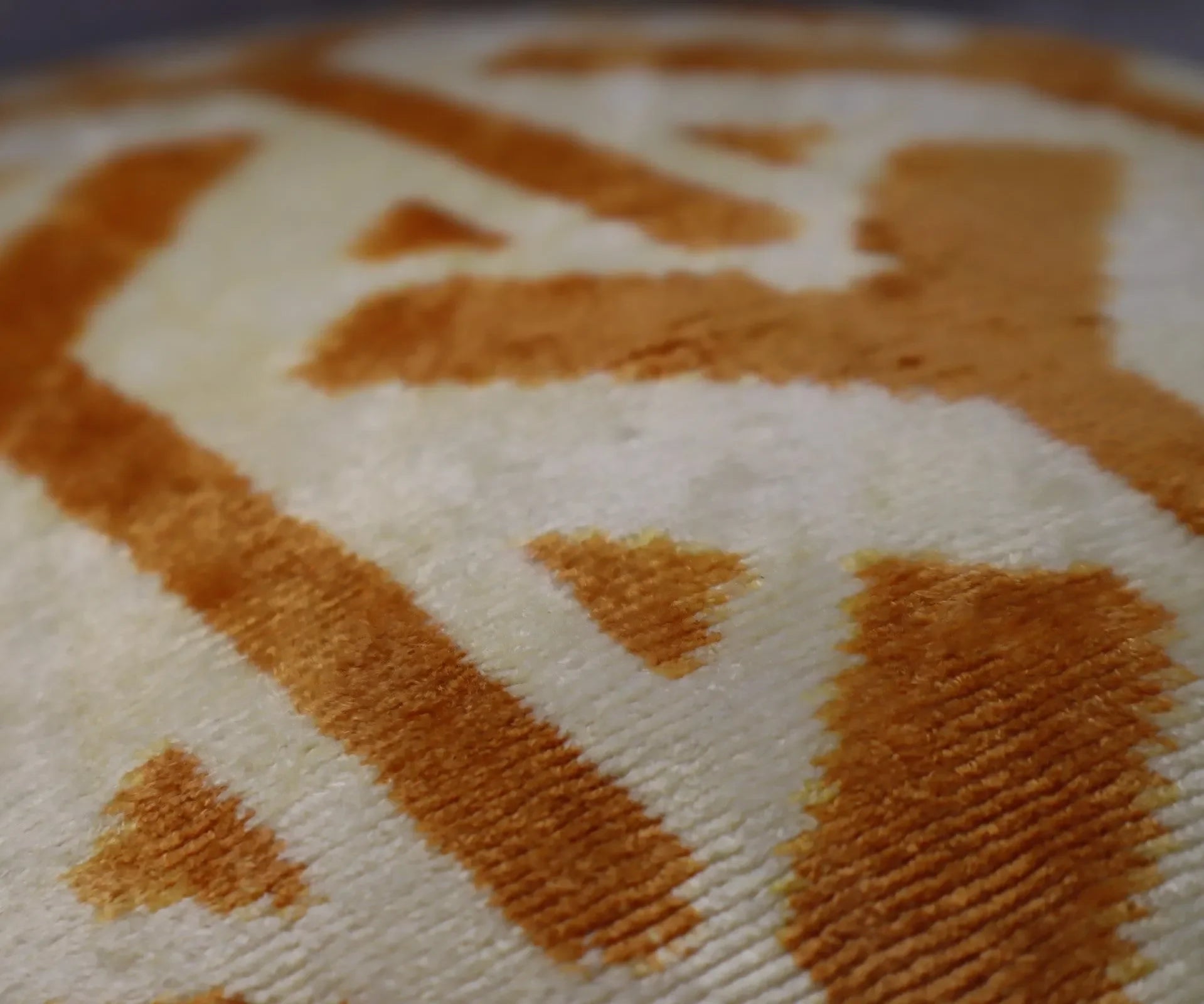 Canvello Gold Ivory Handmade 16x24 Silk Velvet Pillow, Organic Veg Dyed, Down/Feather Filled - The Mayfair Hall