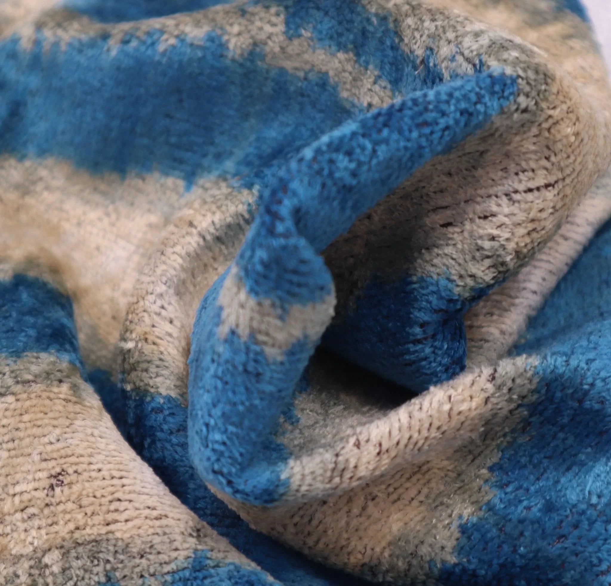 Canvello Handmade Blue Gray Pillows For Couch - 16x24 in - The Mayfair Hall