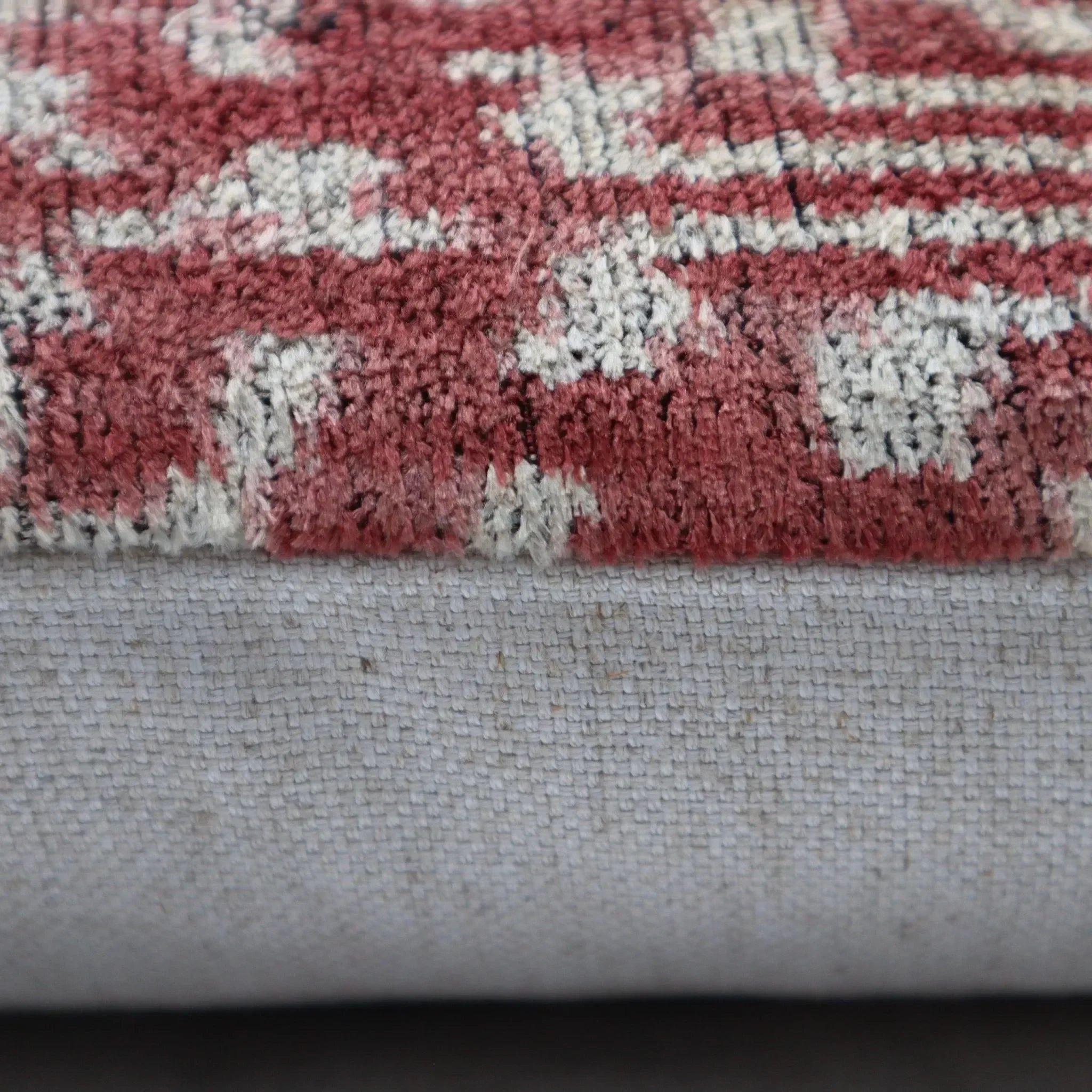 Canvello Handmade Brown Floral Throw Pillows | 18 x 18 in (45 x 45 cm) - The Mayfair Hall