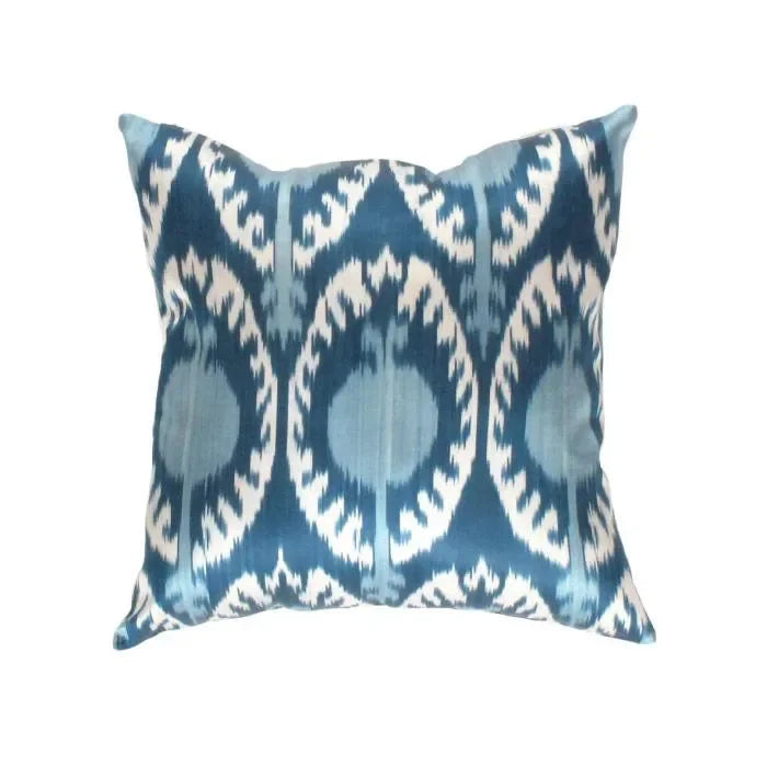 Canvello Handmade Decorative Ikat Pillow - 20" X 20" - The Mayfair Hall