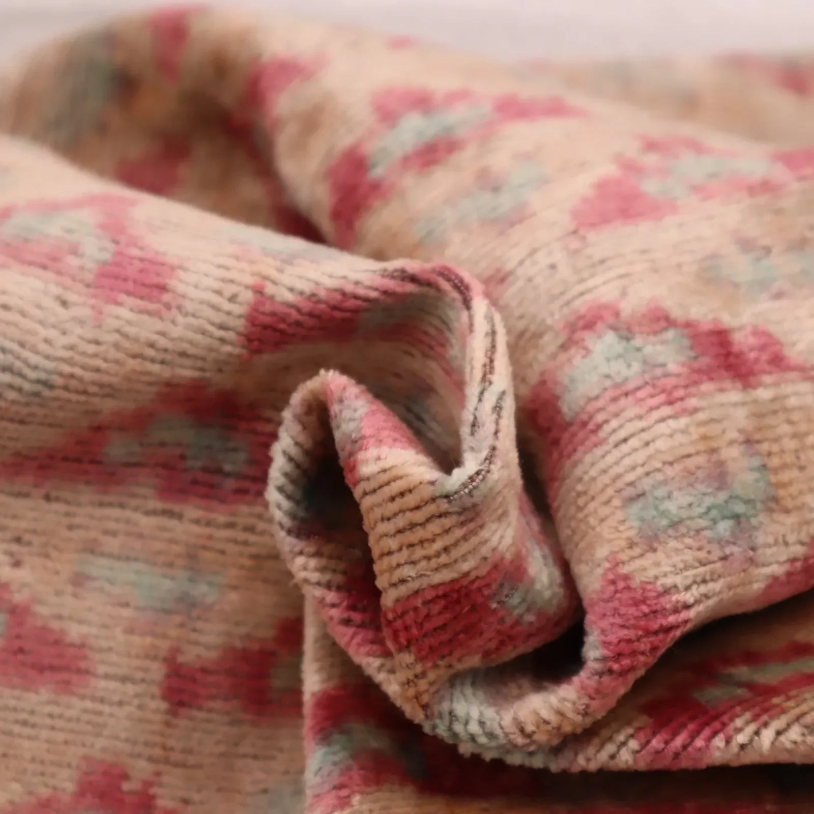 Canvello Handmade Earth Tones Decorative Velvet Silk Pillow - 16" X 24" - The Mayfair Hall