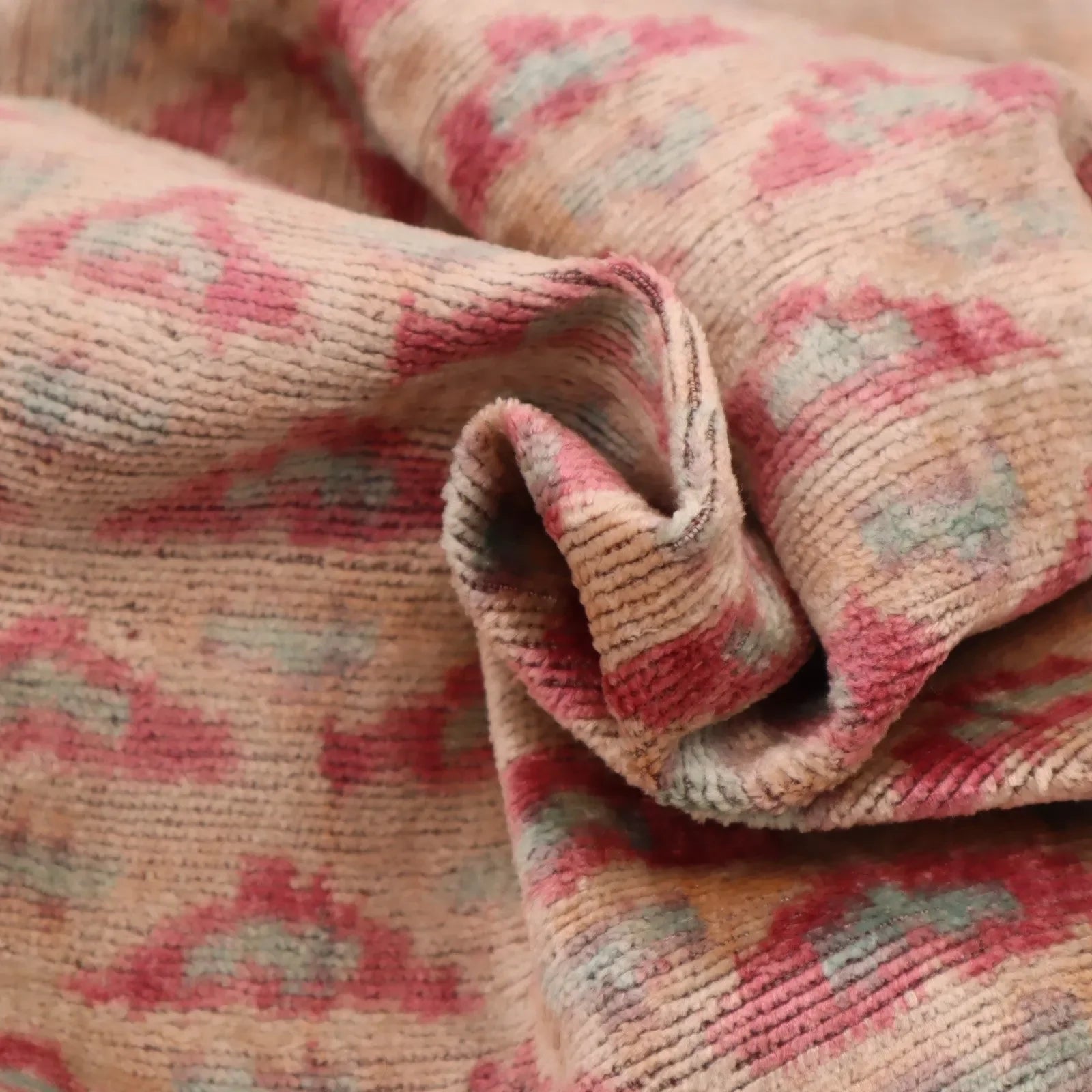 Canvello Handmade Earth Tones Decorative Velvet Silk Pillow - 16" X 24" - The Mayfair Hall