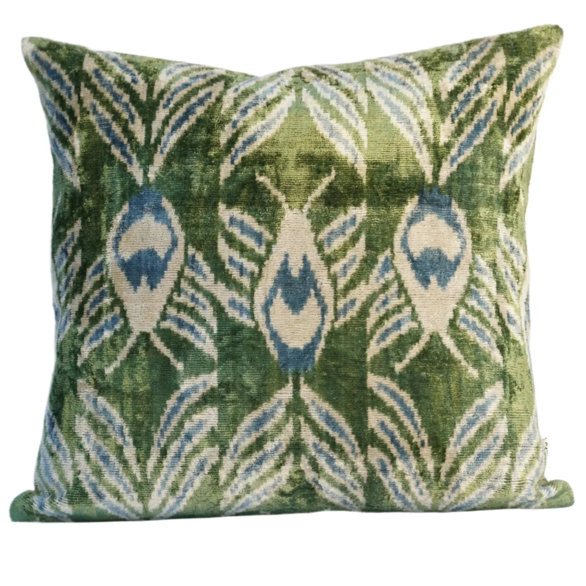 Canvello Handmade Green Pillows For Couch | 20 x 20 in (50 x 50 cm) - The Mayfair Hall