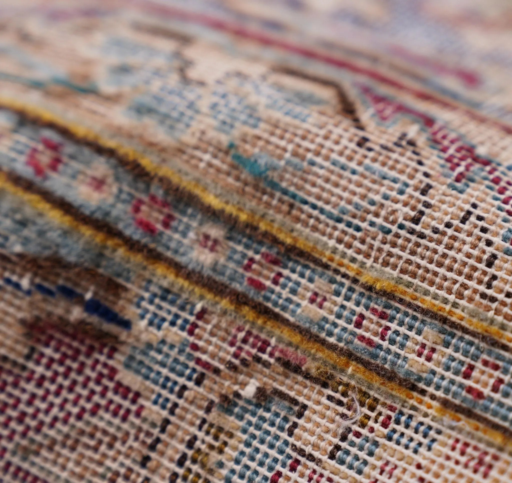 Canvello Handmade Kerman Silkroad Rug Pillows - 18"x18"