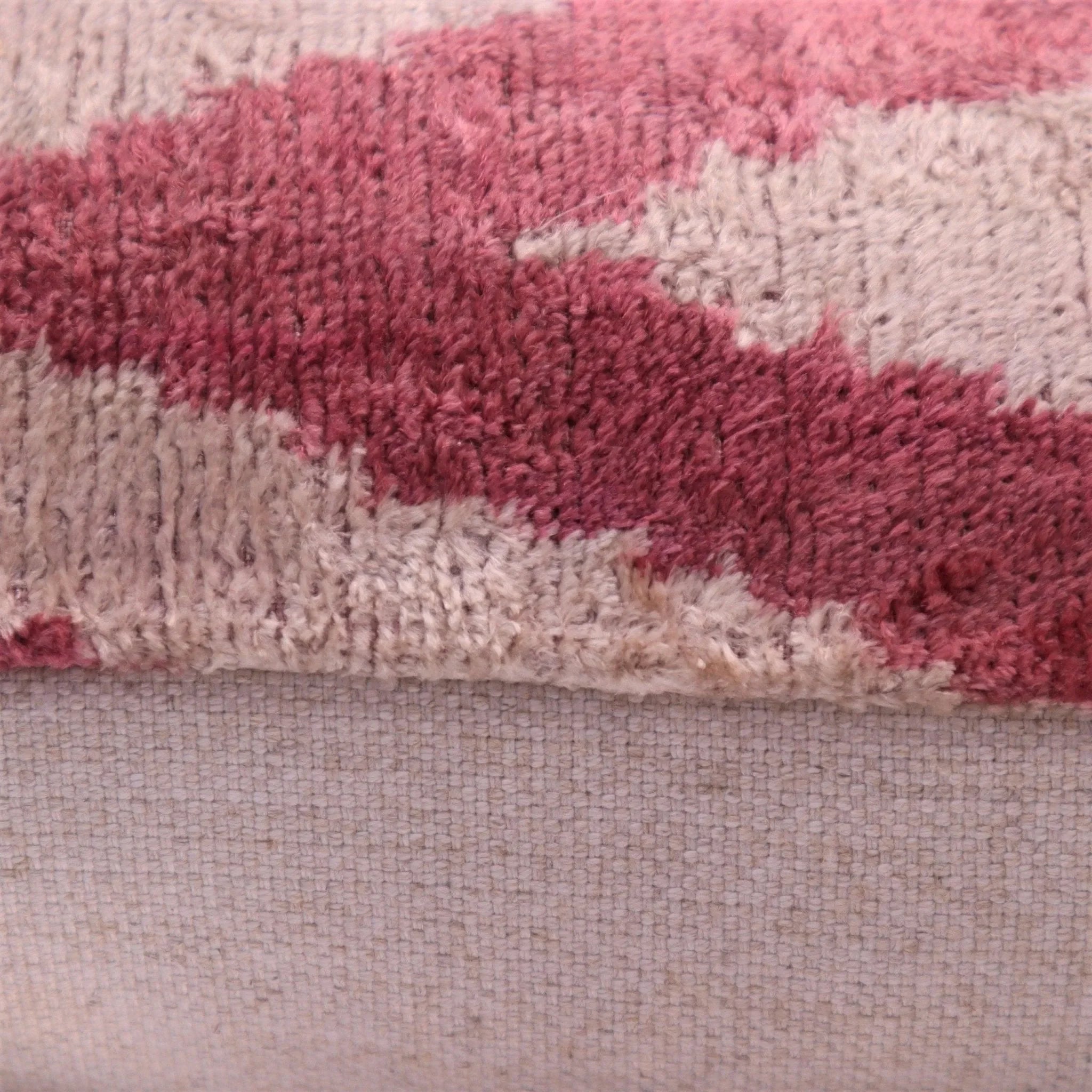 Canvello Handmade Luxury Pinkish Velvet Throw Pillow - 16x24 - The Mayfair Hall