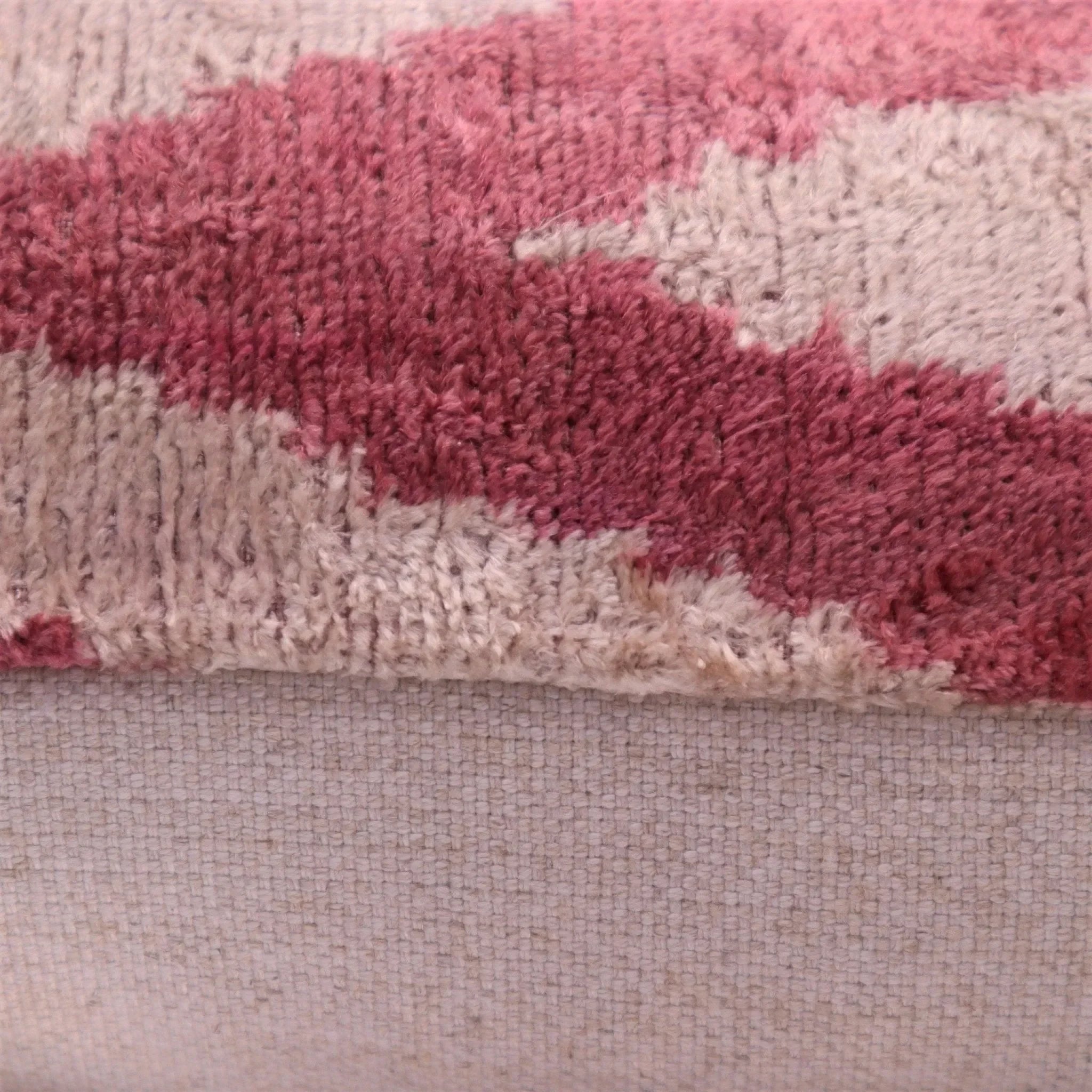 Canvello Handmade Luxury Pinkish Velvet Throw Pillow - 16x24 - The Mayfair Hall