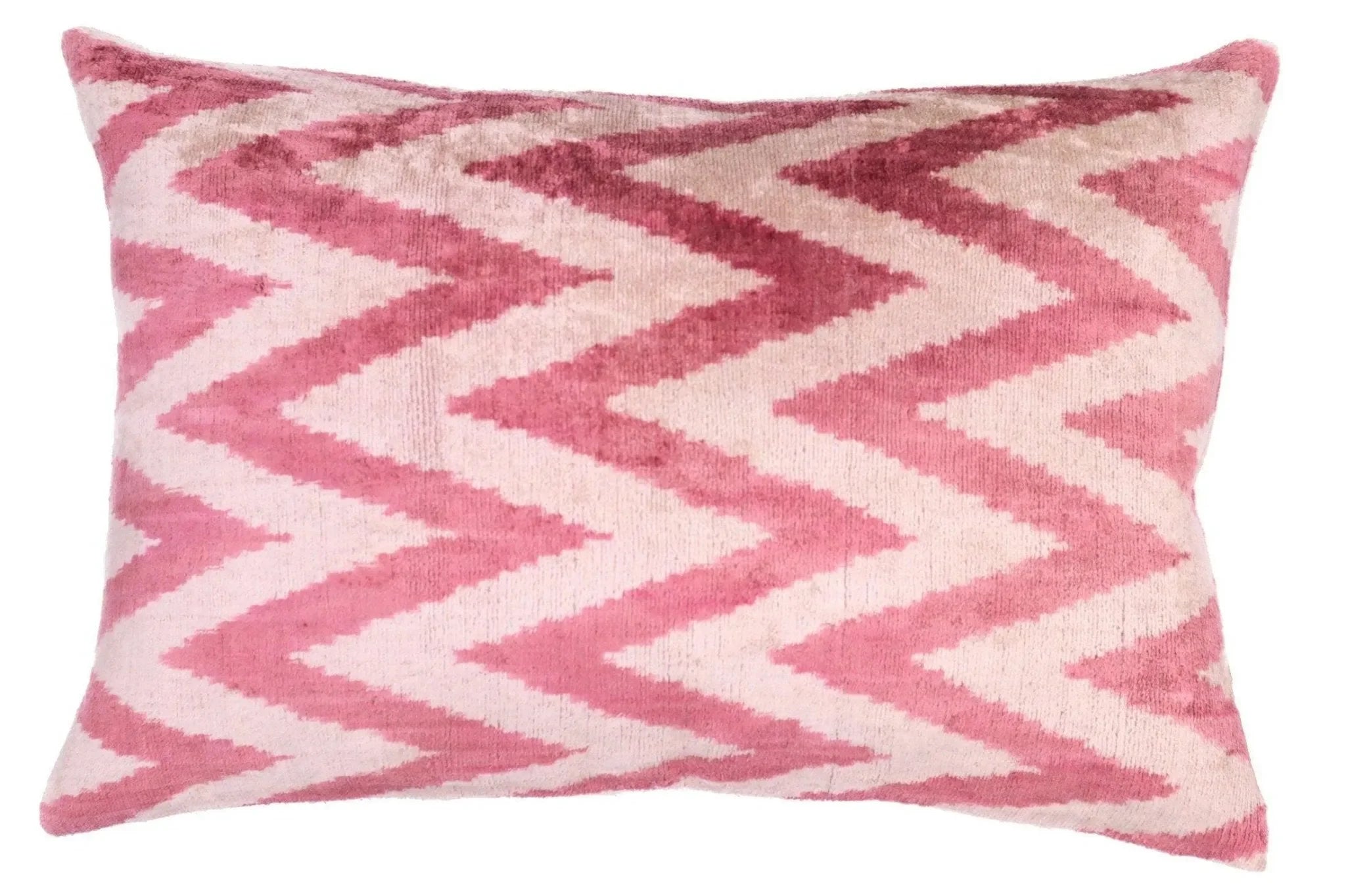 Canvello Handmade Luxury Pinkish Velvet Throw Pillow - 16x24 - The Mayfair Hall