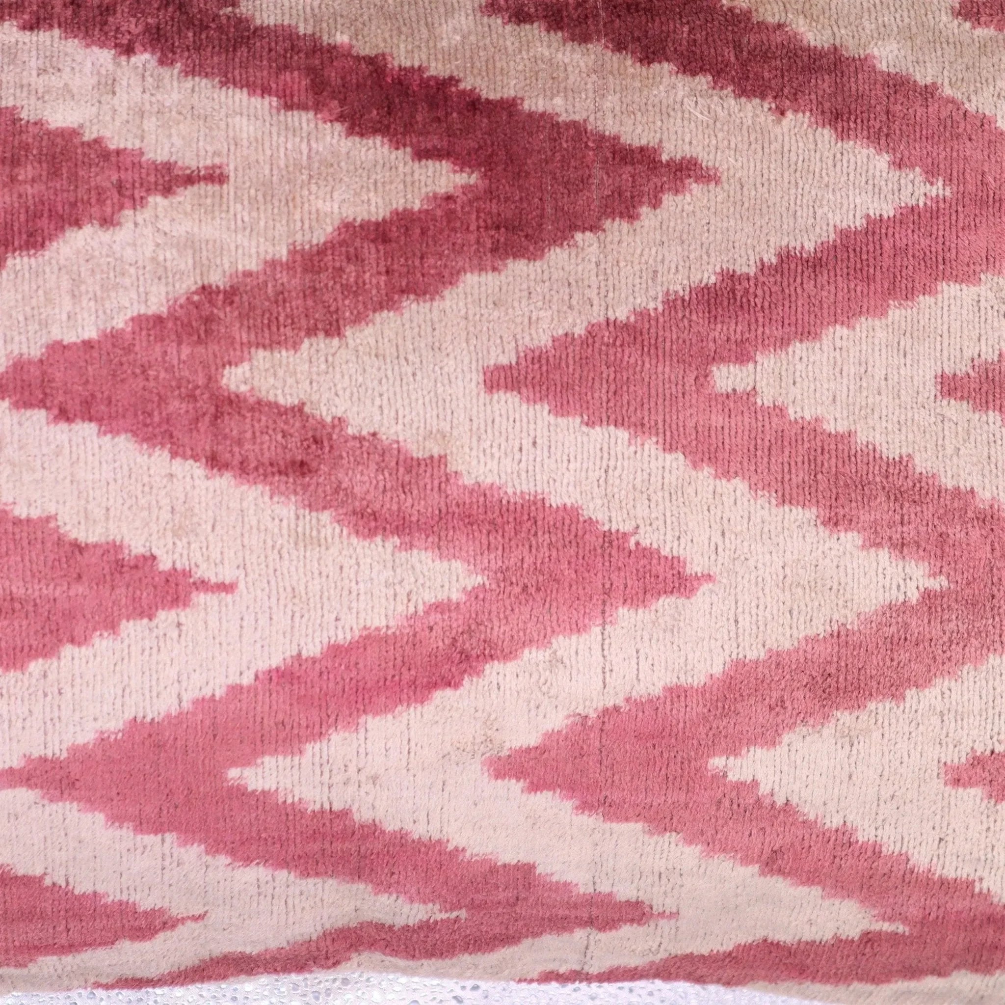 Canvello Handmade Luxury Pinkish Velvet Throw Pillow - 16x24 - The Mayfair Hall