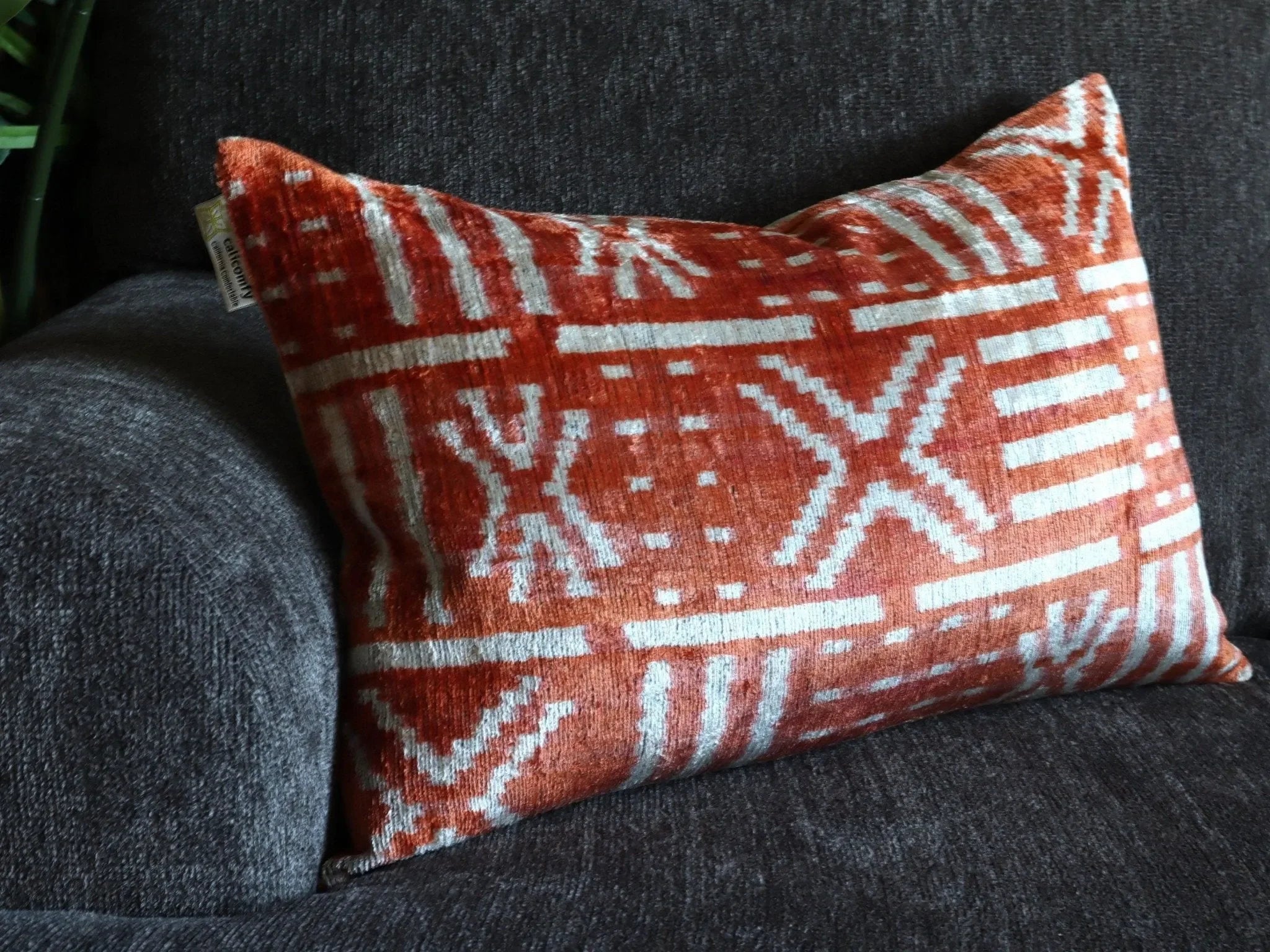 Canvello Handmade Luxury Soft Cushion with Down Feather Insert - 16x24in - The Mayfair Hall