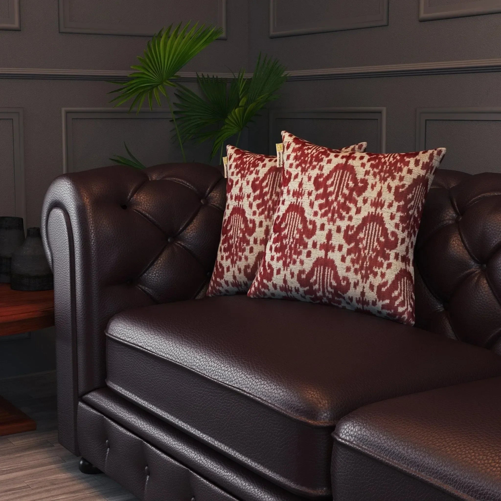 Canvello Handmade Square Pillows For Bed - 18x18 - The Mayfair Hall