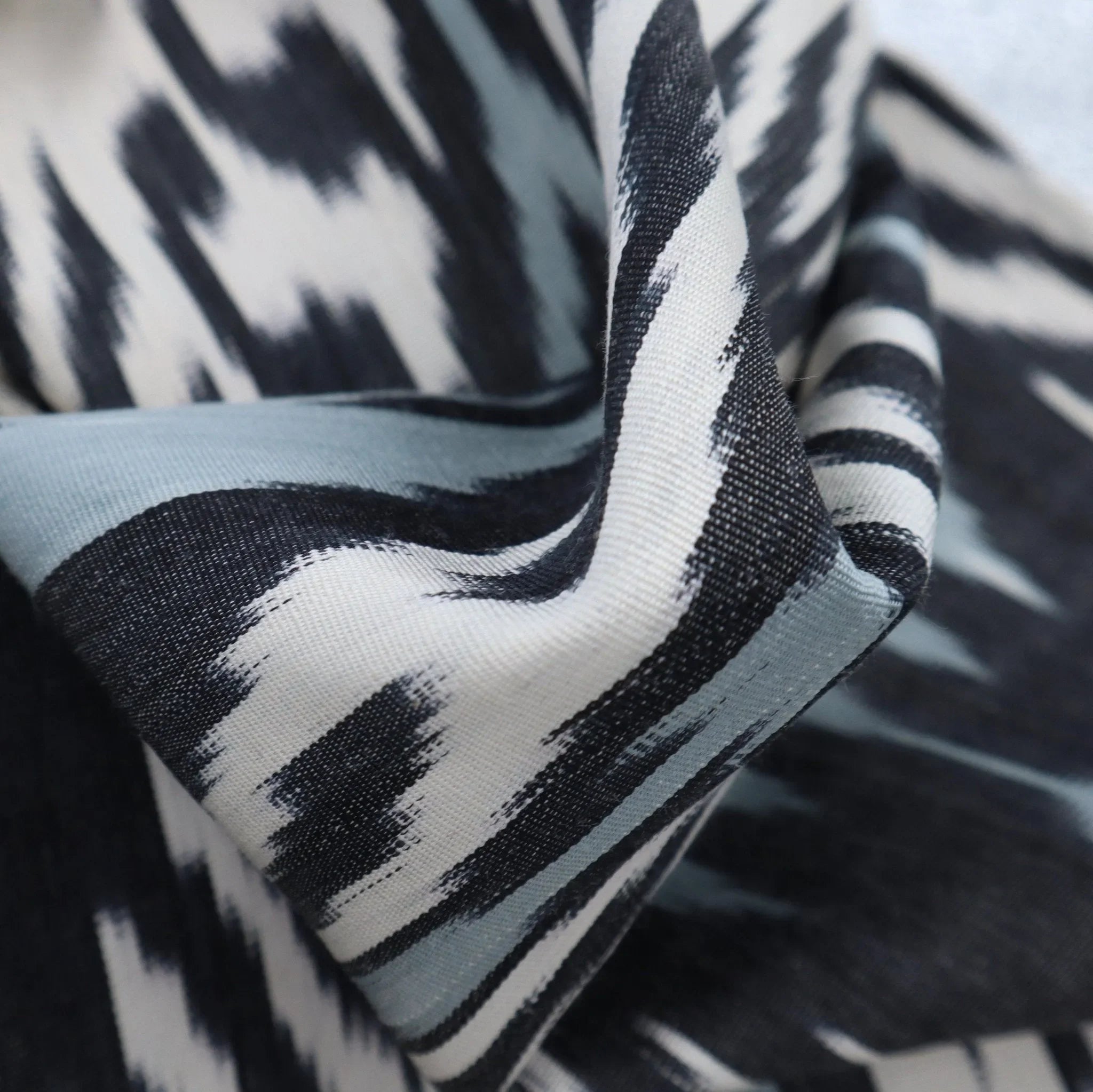 Canvello Ikat Pure Silk Throw Pillows For Couch - 16x16 inch - The Mayfair Hall