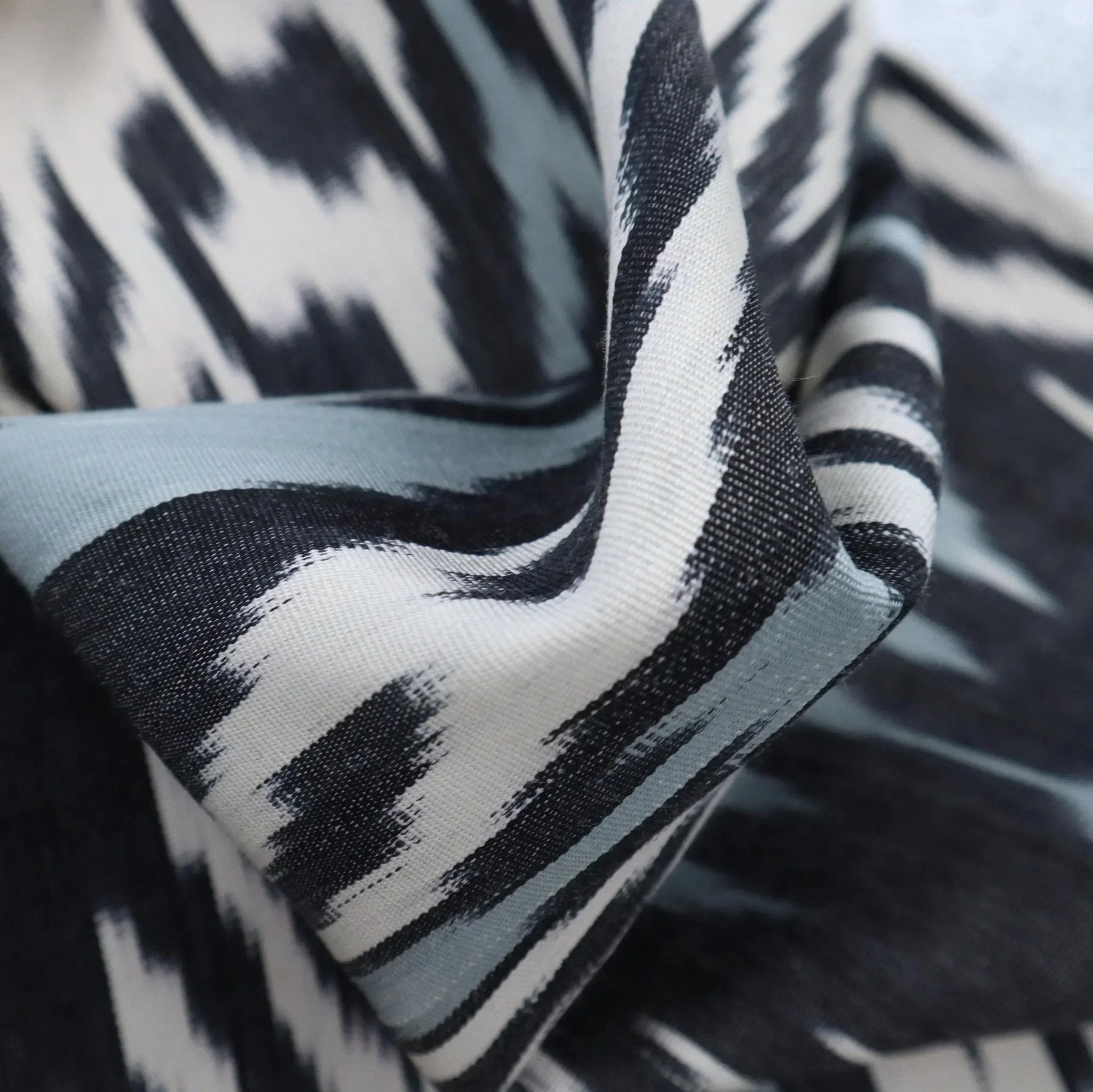 Canvello Ikat Pure Silk Throw Pillows For Couch - 16x16 inch - The Mayfair Hall