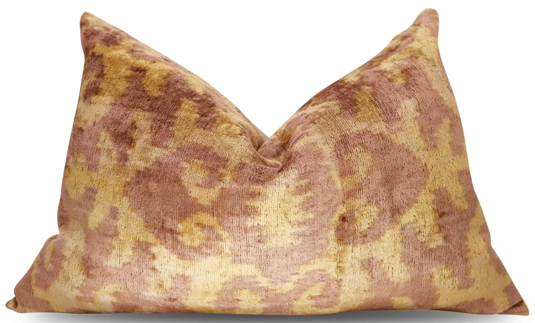 Canvello Luxury Earthtone Brown Beige Pillow for Couch | 16 x 24 in (40 x 60 cm) - The Mayfair Hall