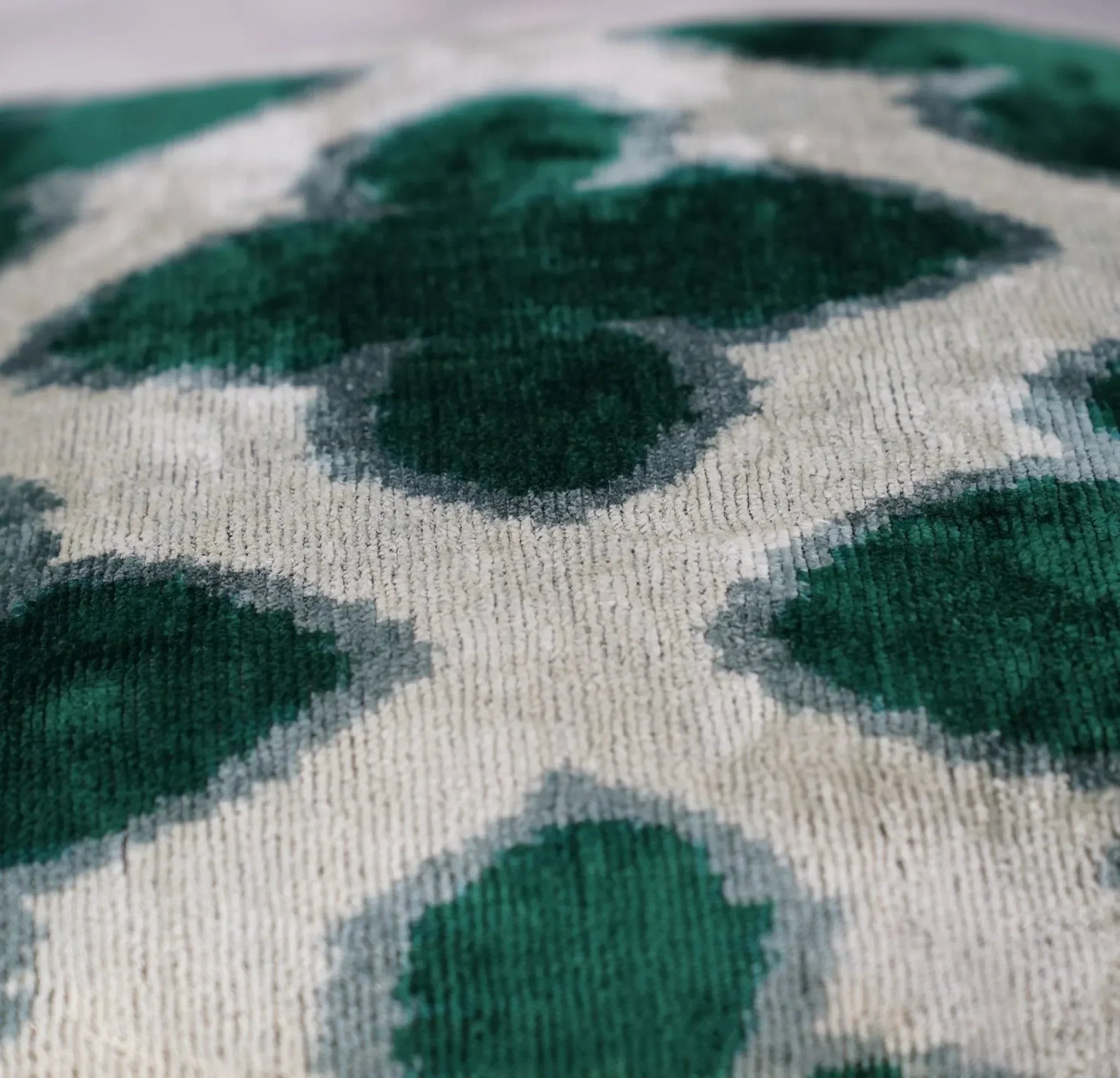 Canvello Luxury Leaf Green Carbon Grey Pillow for Couch | 16x16 - The Mayfair Hall