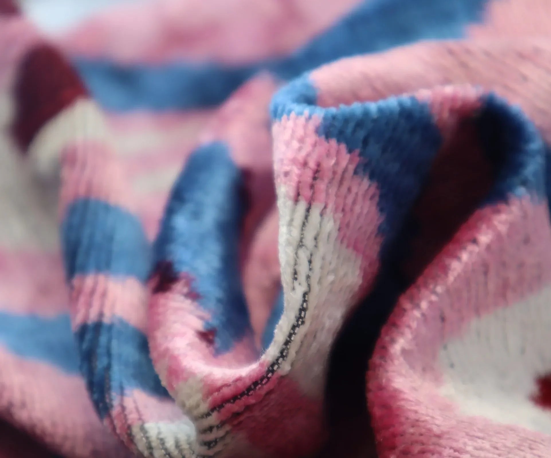 Canvello Pink Handmade 16x24 Silk Velvet Pillow, Organic Veg Dyed, Down/Feather Filled - The Mayfair Hall