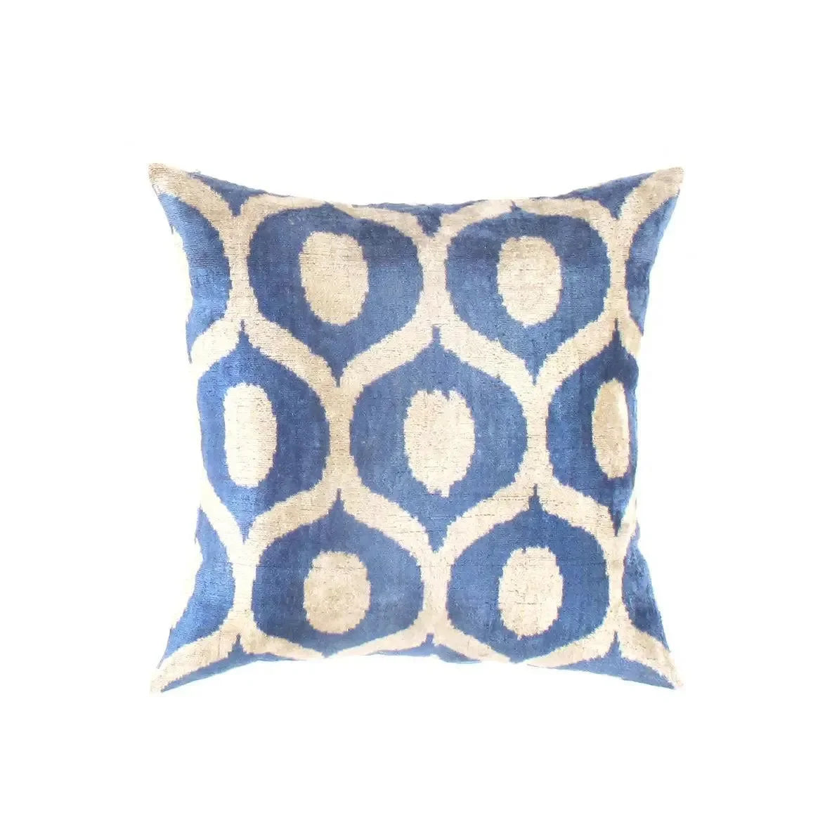 Canvello Turkish Blue Farmhouse Throw Pillows - TI 91 - The Mayfair Hall