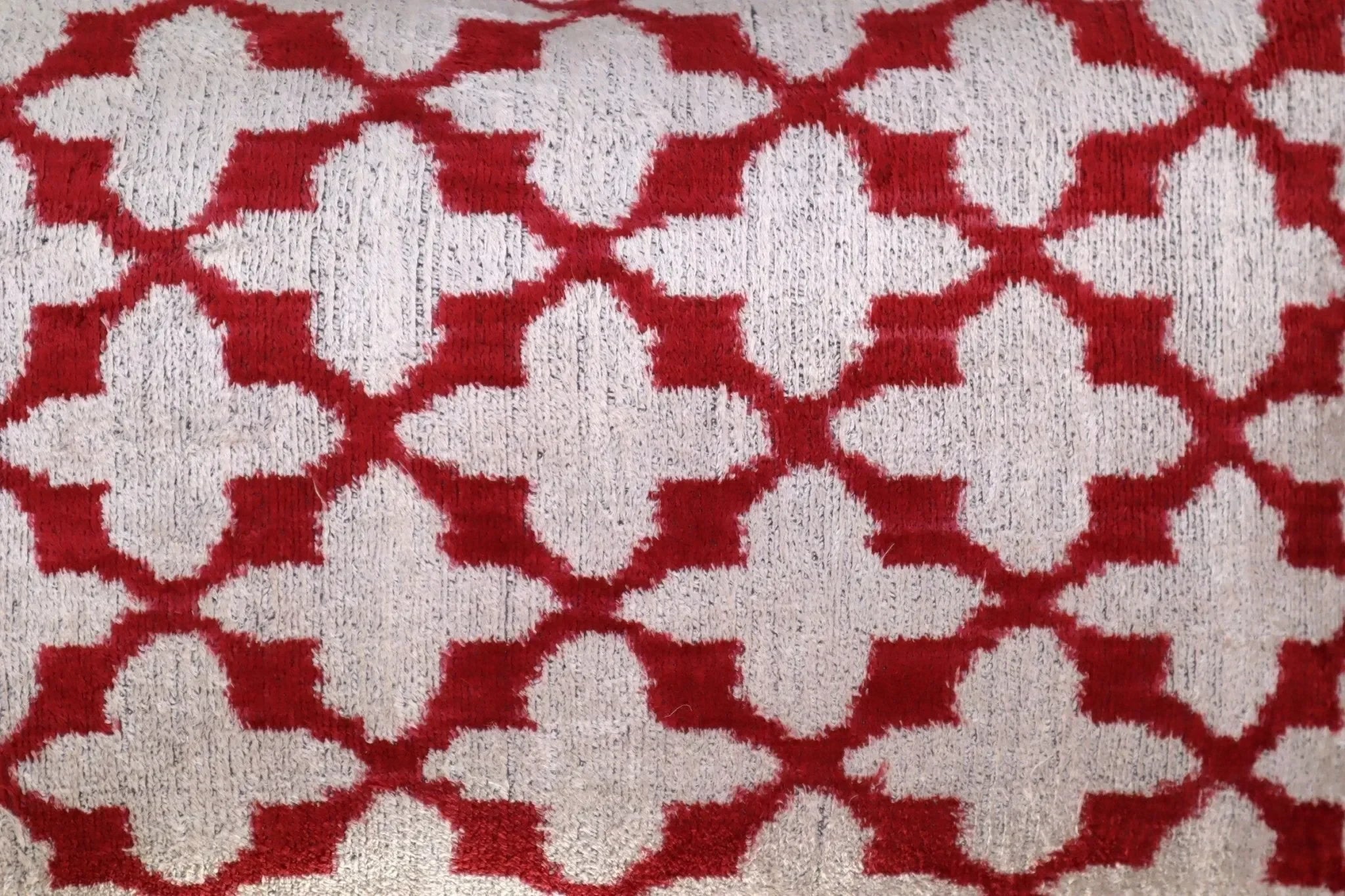 Canvello Turkish Handmade Decorative Velvet Silk Pillow - 16" X 24" - The Mayfair Hall