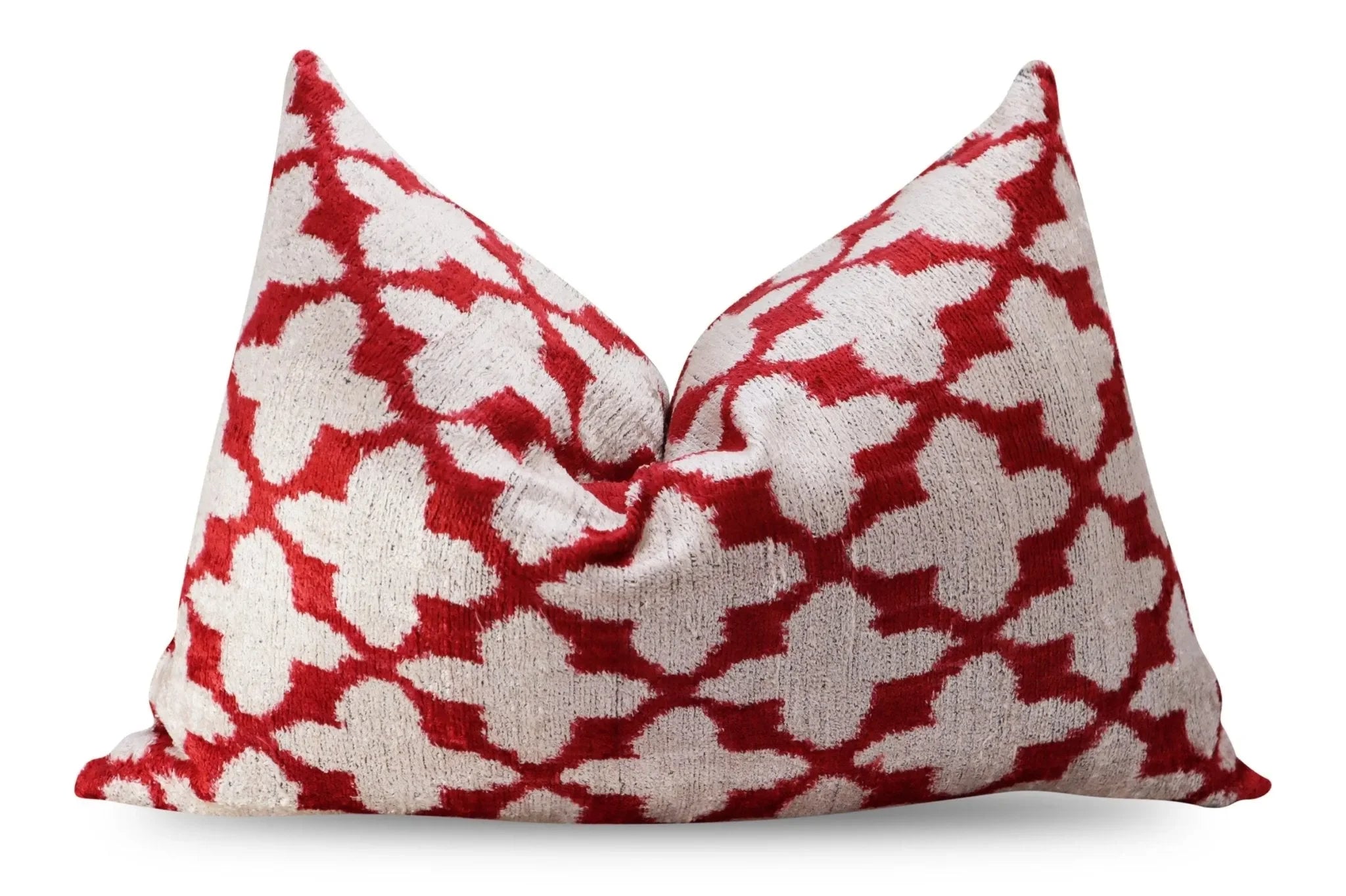 Canvello Turkish Handmade Decorative Velvet Silk Pillow - 16" X 24" - The Mayfair Hall