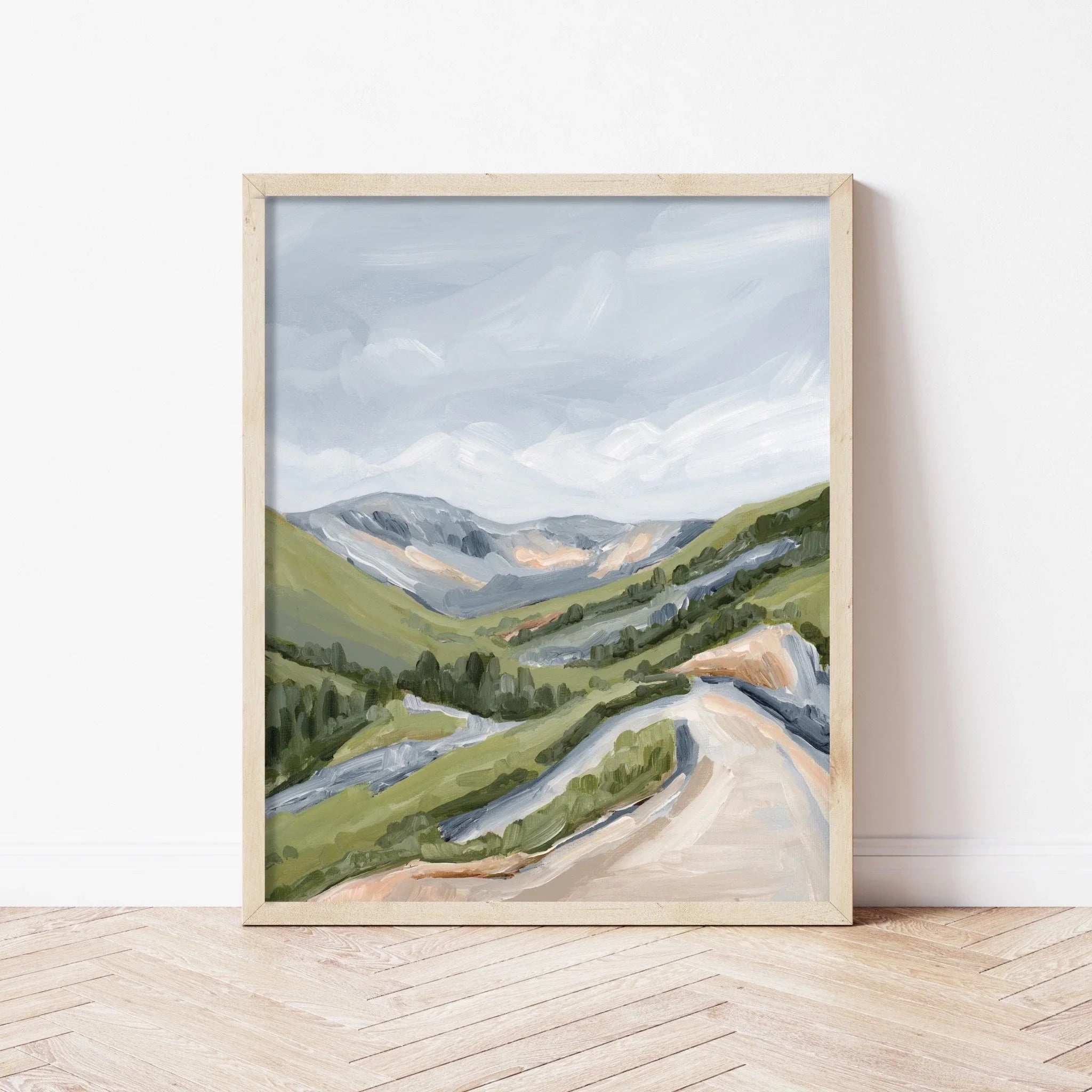 "Canyon Ridge Trail" Art Print - The Mayfair Hall
